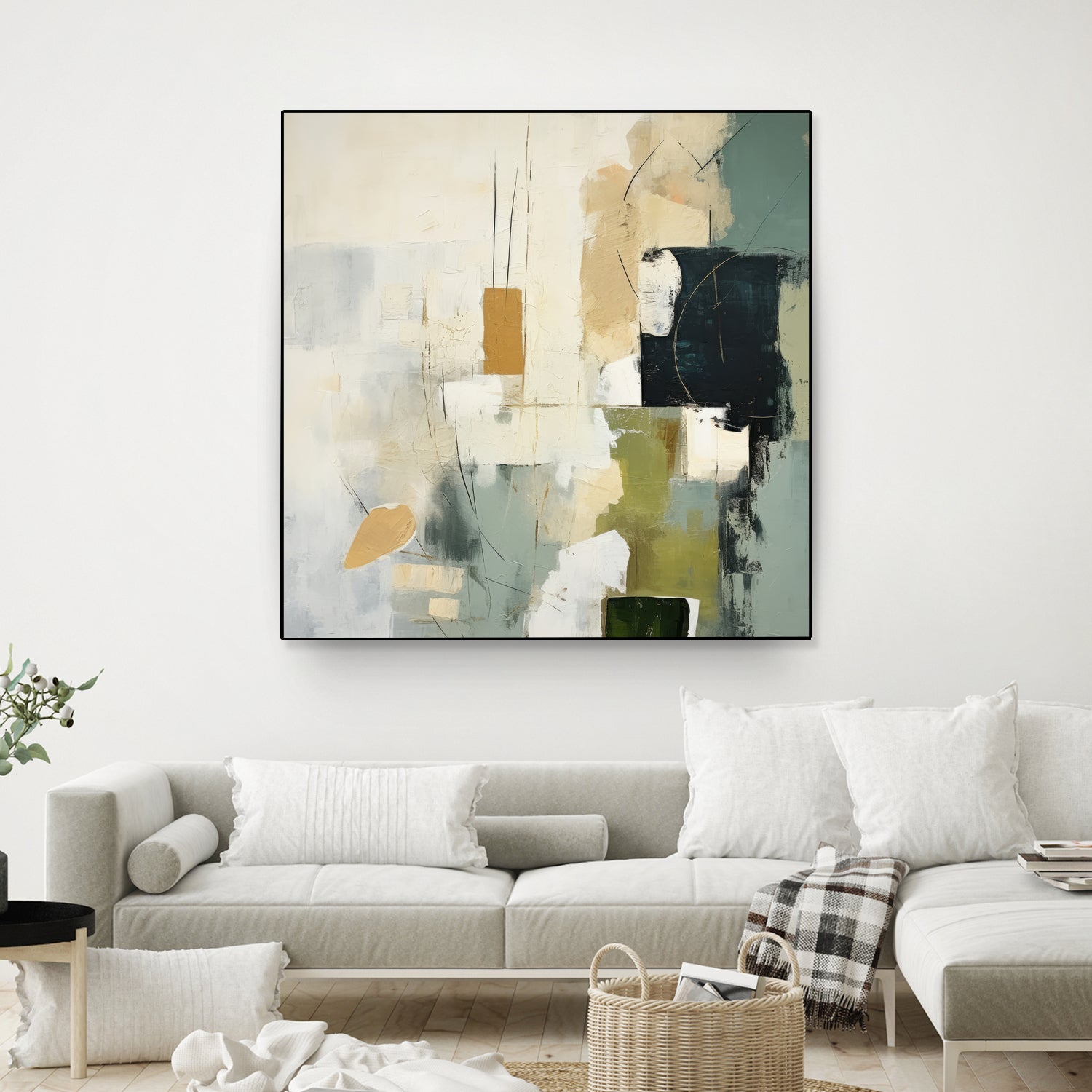 Green Spectrum I by Irena Orlov on GIANT ART - abstract