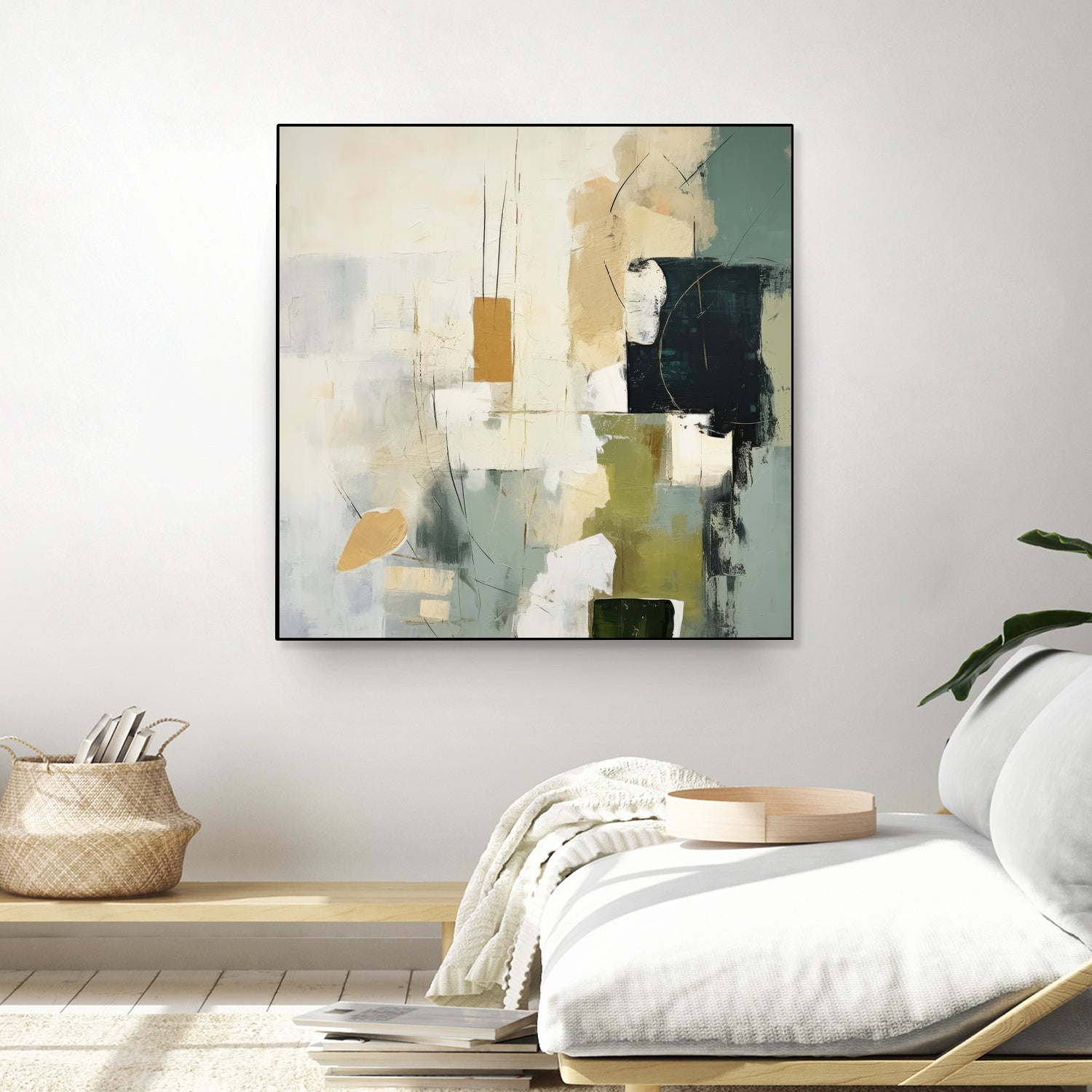 Green Spectrum I by Irena Orlov on GIANT ART - abstract