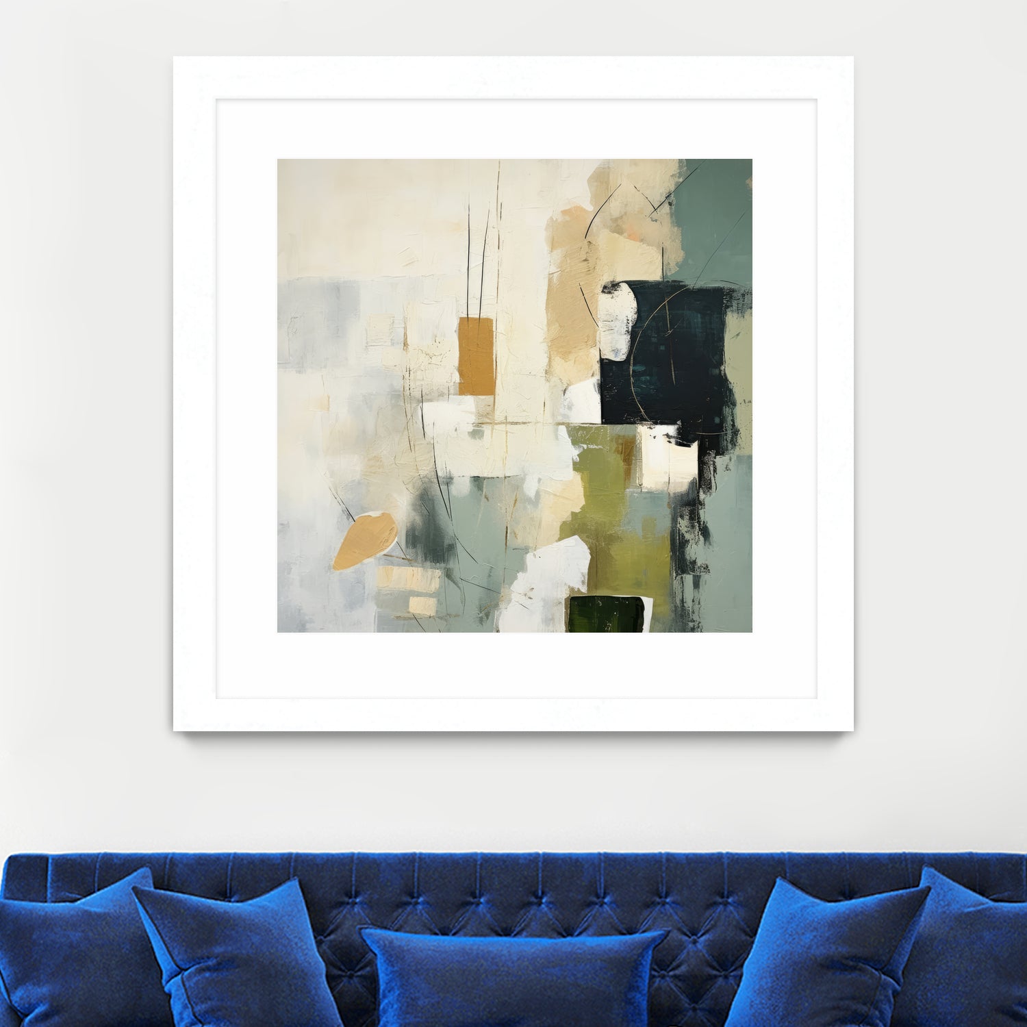 Green Spectrum I by Irena Orlov on GIANT ART - abstract