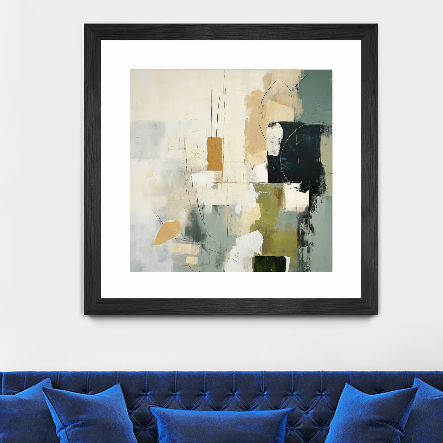 Green Spectrum I by Irena Orlov on GIANT ART - abstract