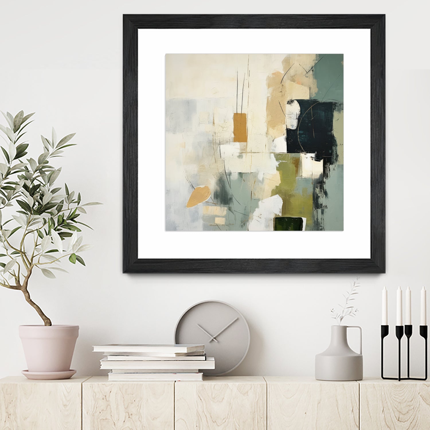 Green Spectrum I by Irena Orlov on GIANT ART - abstract