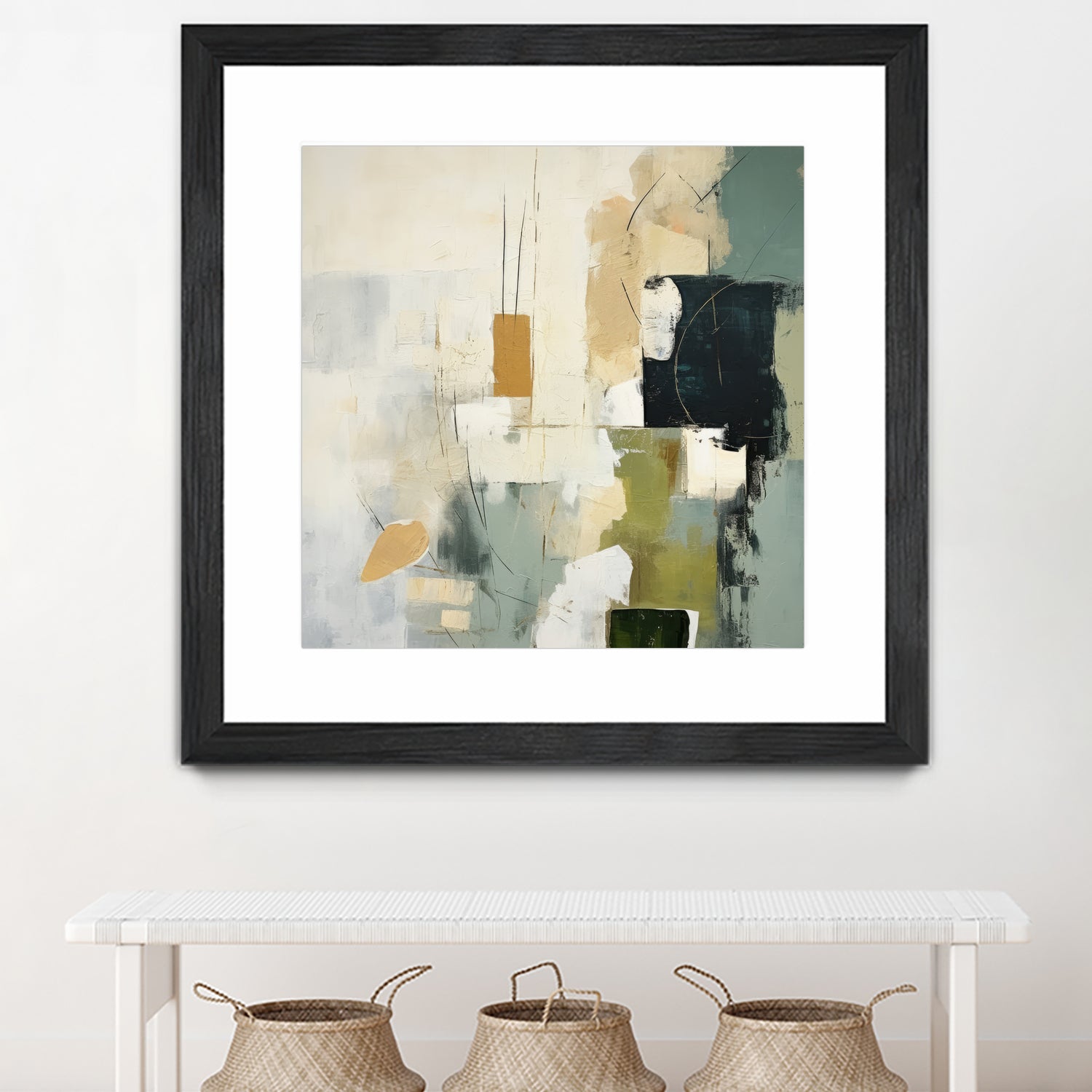 Green Spectrum I by Irena Orlov on GIANT ART - abstract