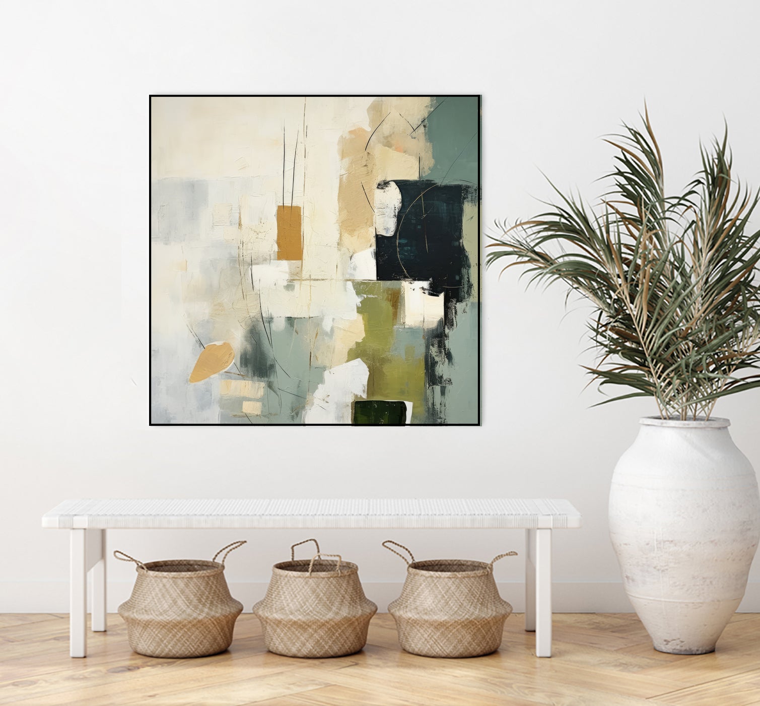 Green Spectrum I by Irena Orlov on GIANT ART - abstract