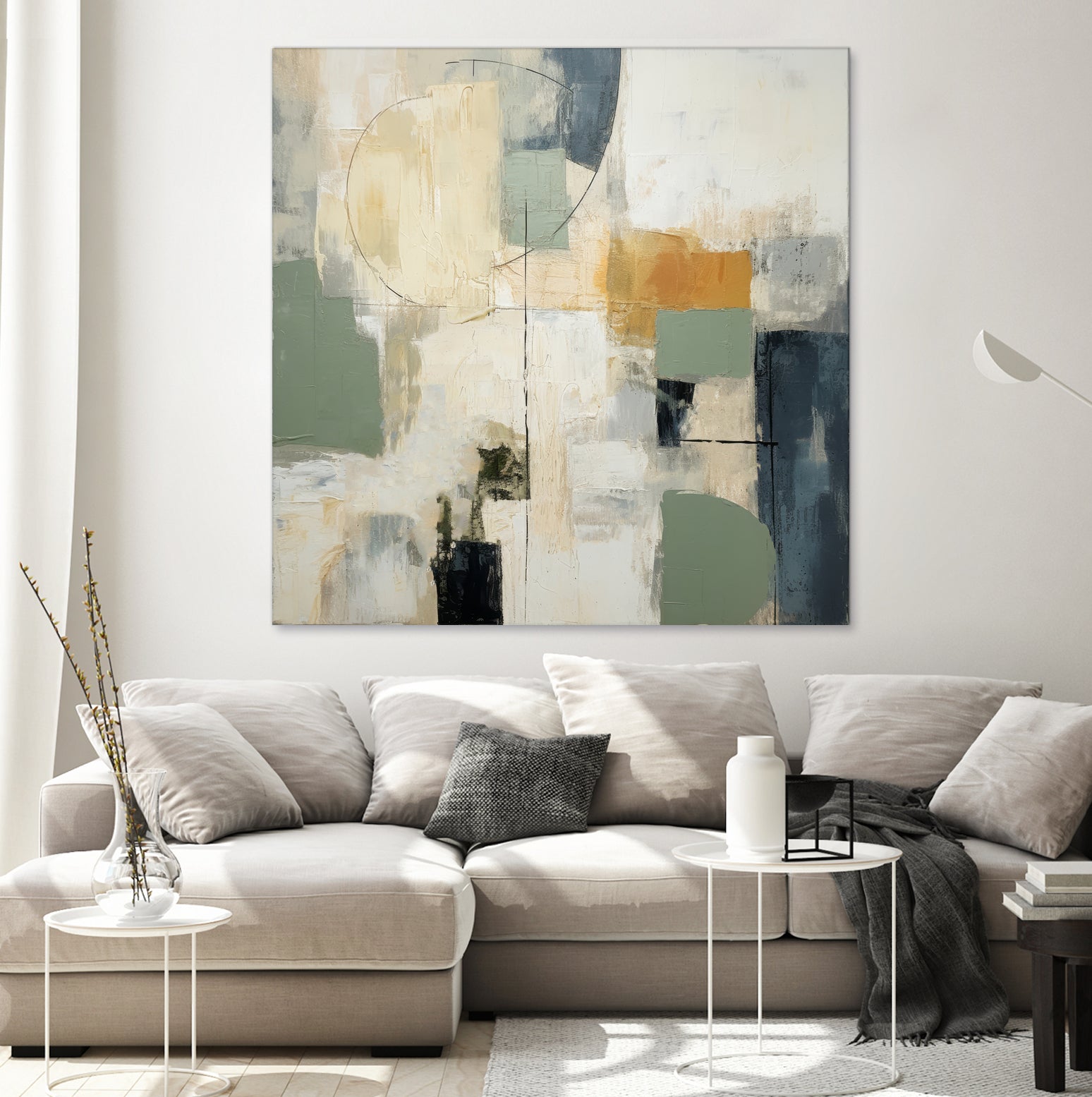 Green Spectrum II by Irena Orlov on GIANT ART - abstract