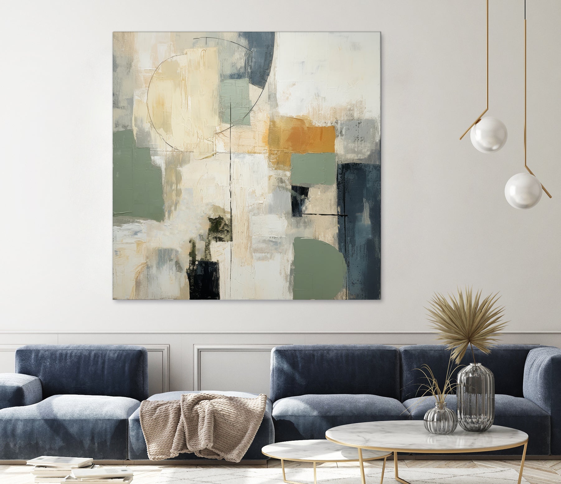 Green Spectrum II by Irena Orlov on GIANT ART - abstract