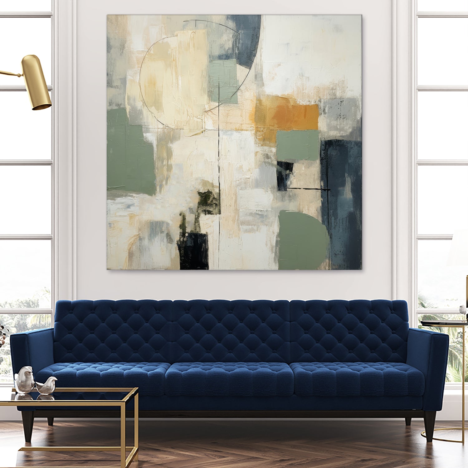 Green Spectrum II by Irena Orlov on GIANT ART - abstract