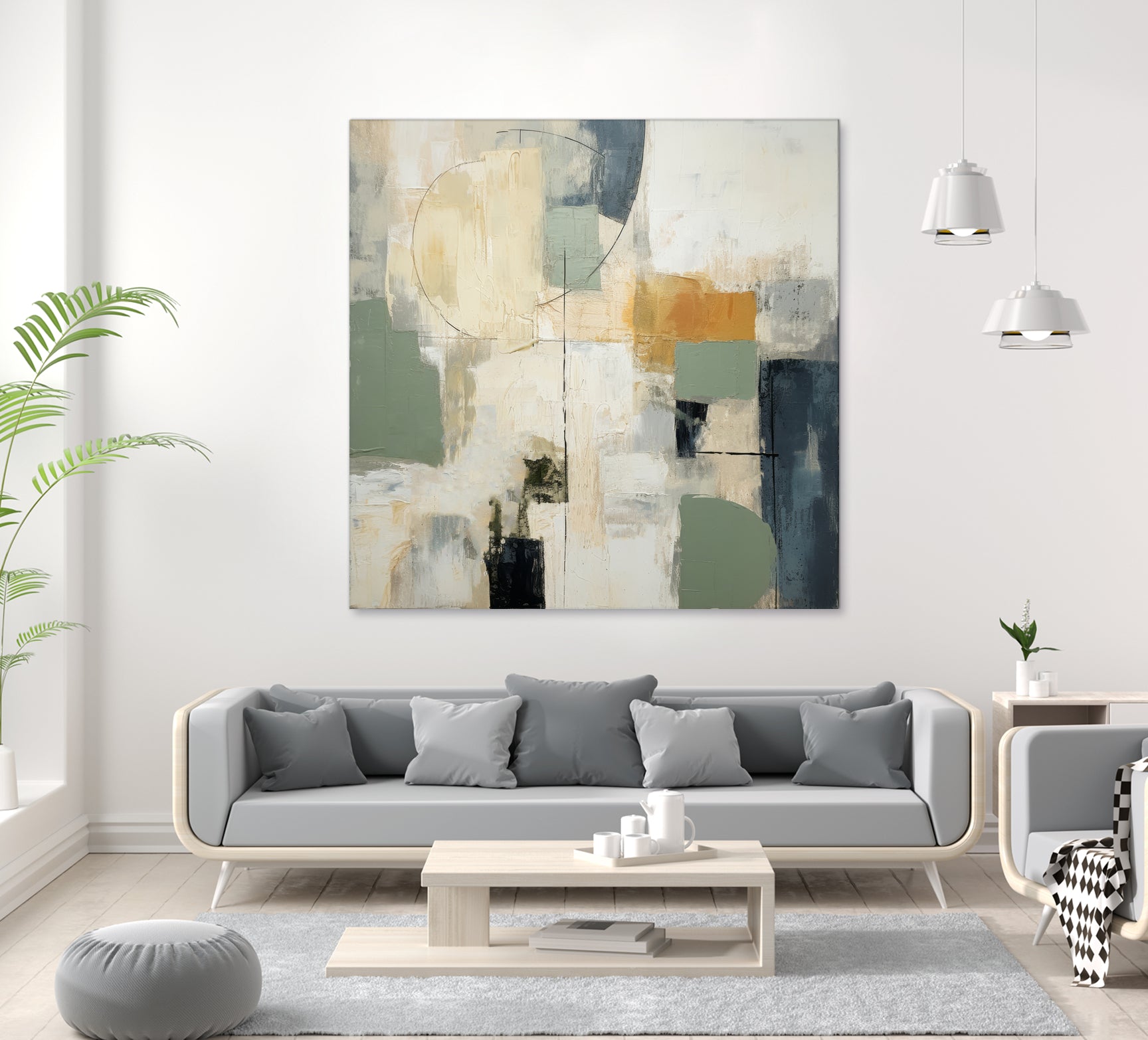 Green Spectrum II by Irena Orlov on GIANT ART - abstract