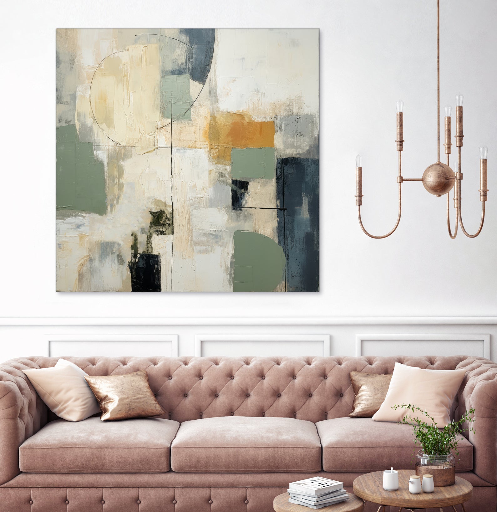 Green Spectrum II by Irena Orlov on GIANT ART - abstract