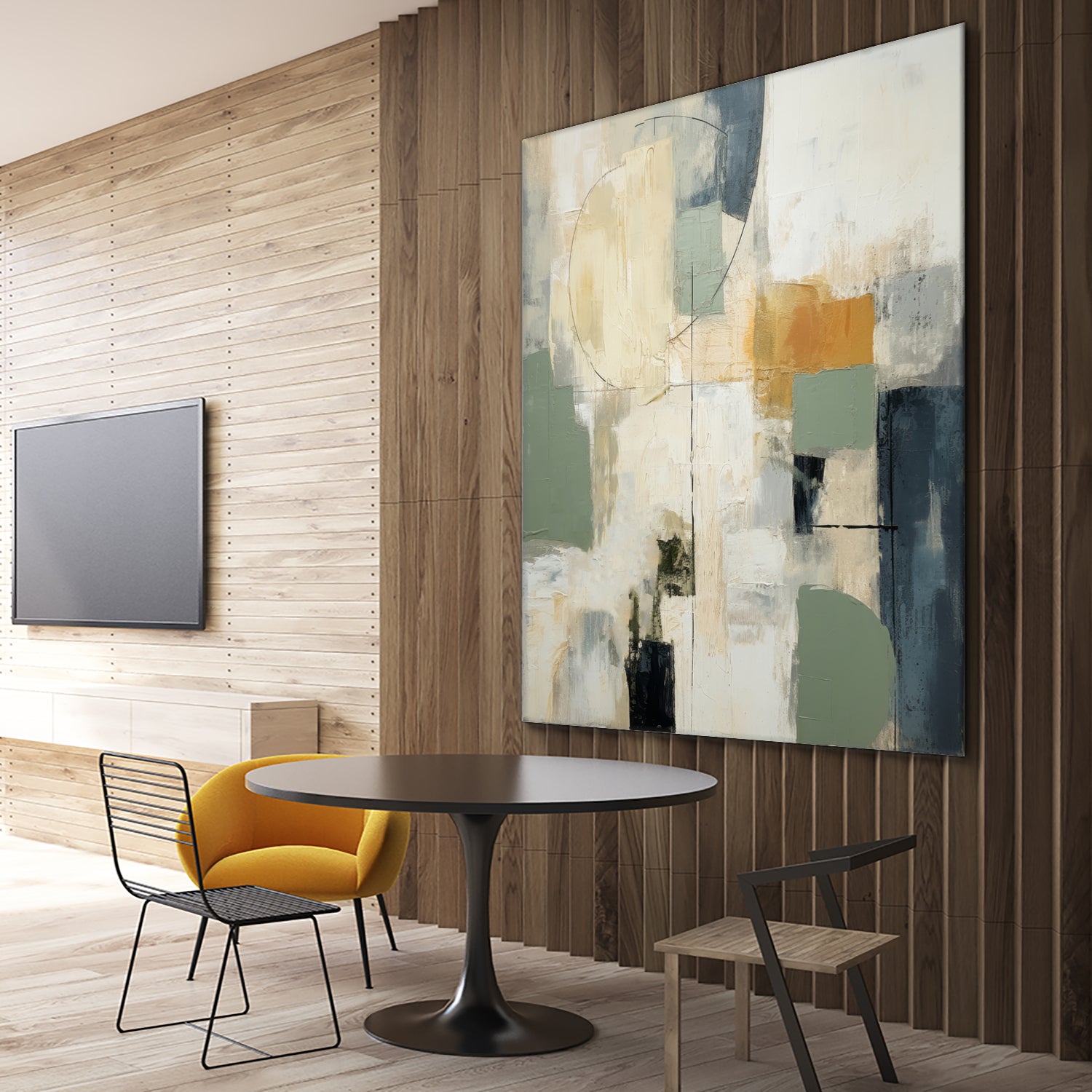 Green Spectrum II by Irena Orlov on GIANT ART - abstract