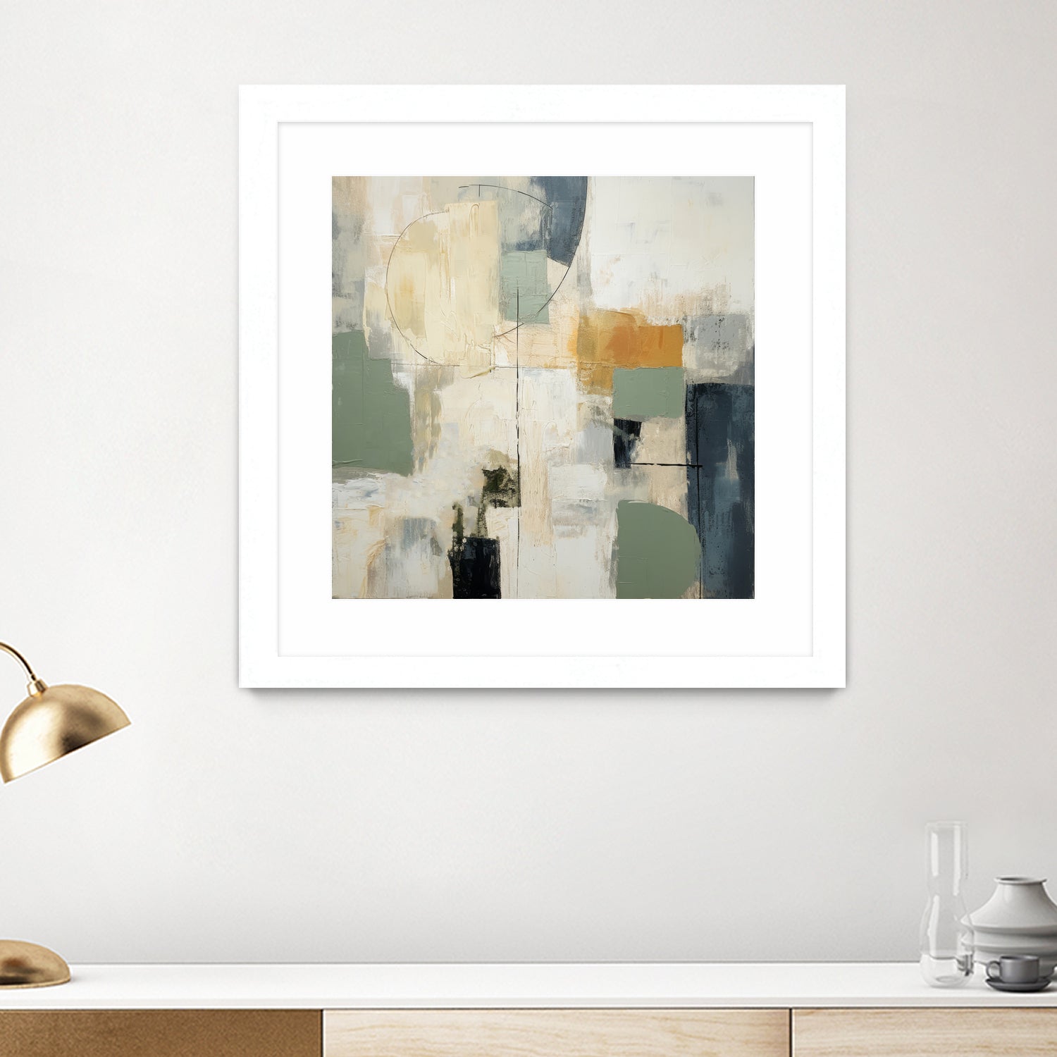 Green Spectrum II by Irena Orlov on GIANT ART - abstract