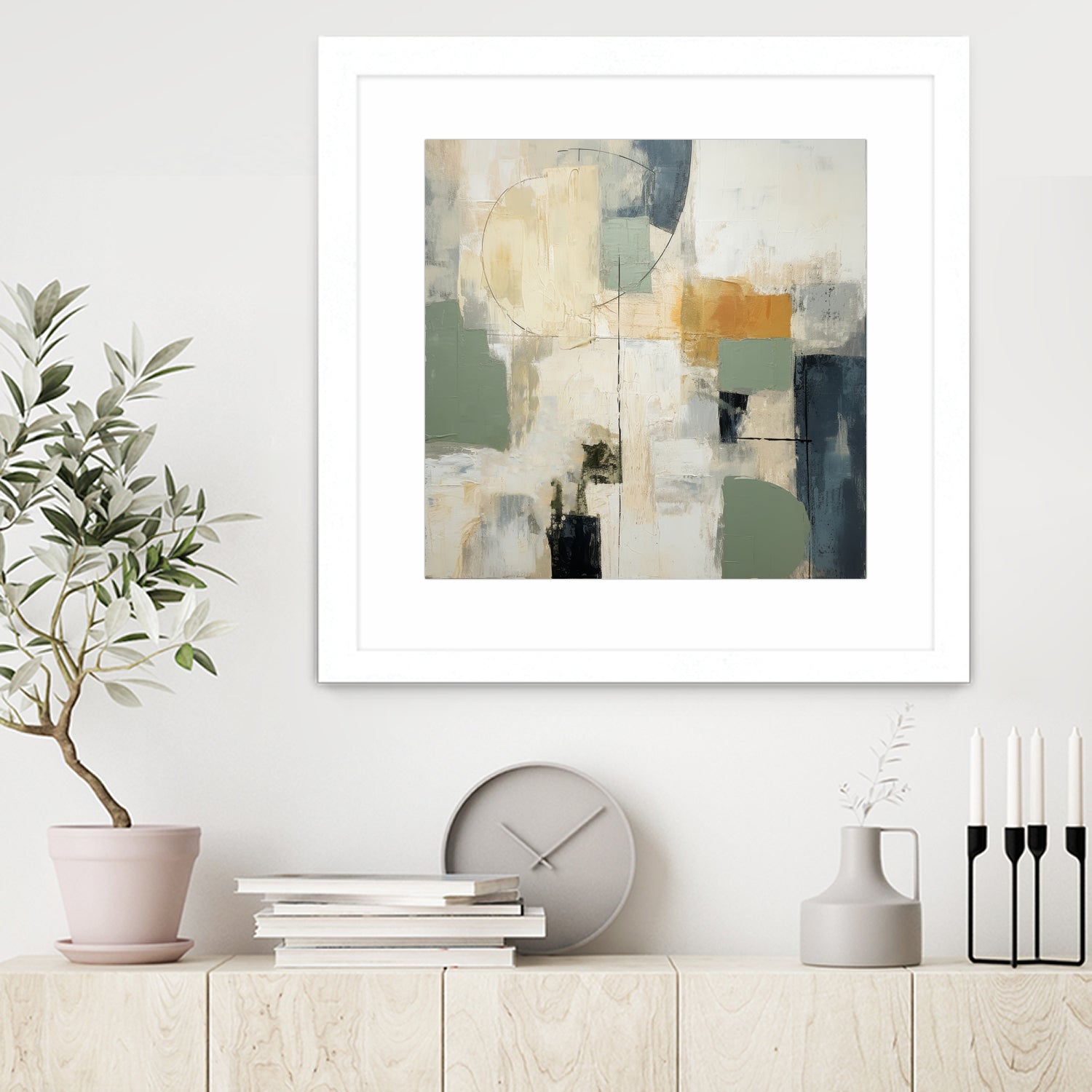 Green Spectrum II by Irena Orlov on GIANT ART - abstract