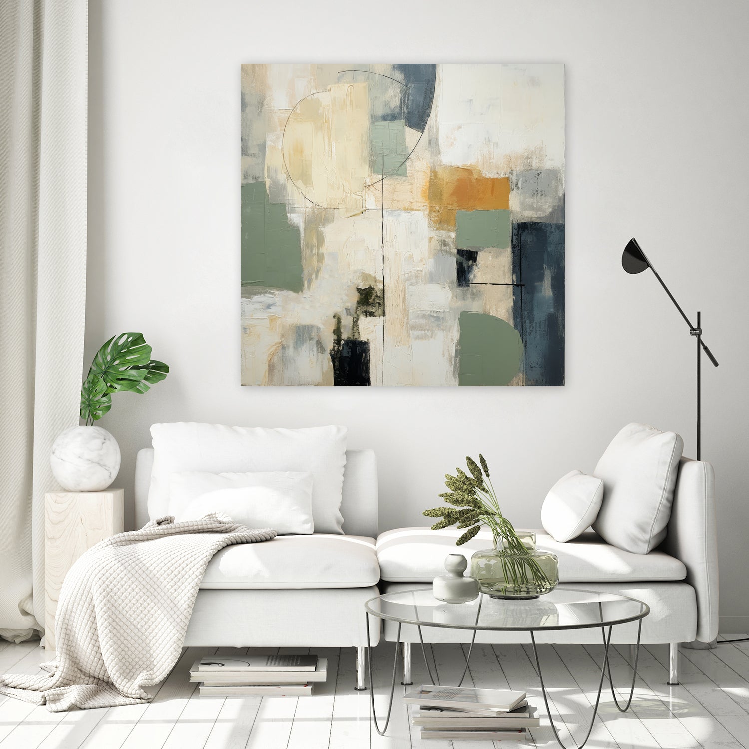 Green Spectrum II by Irena Orlov on GIANT ART - abstract