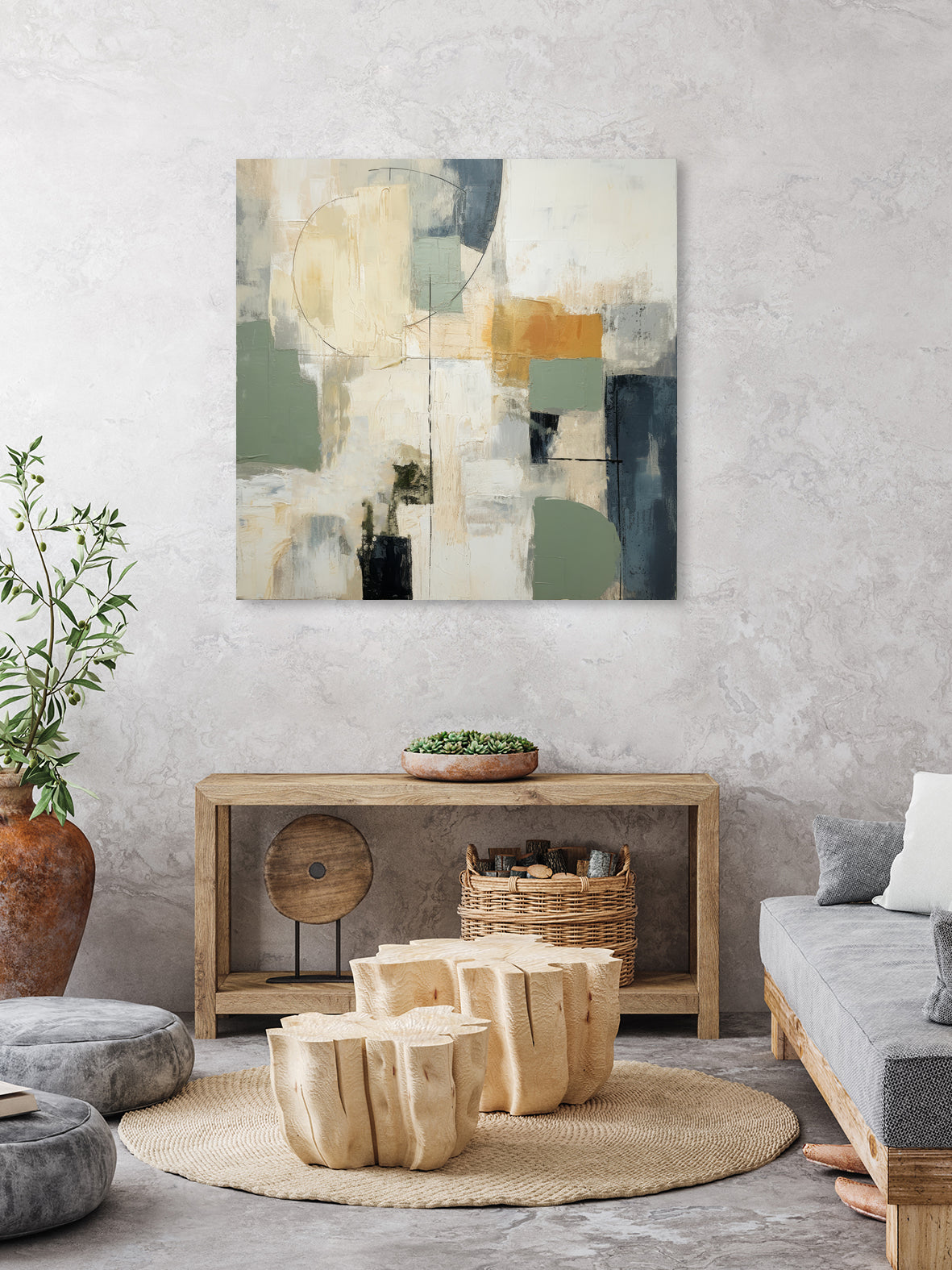 Green Spectrum II by Irena Orlov on GIANT ART - abstract