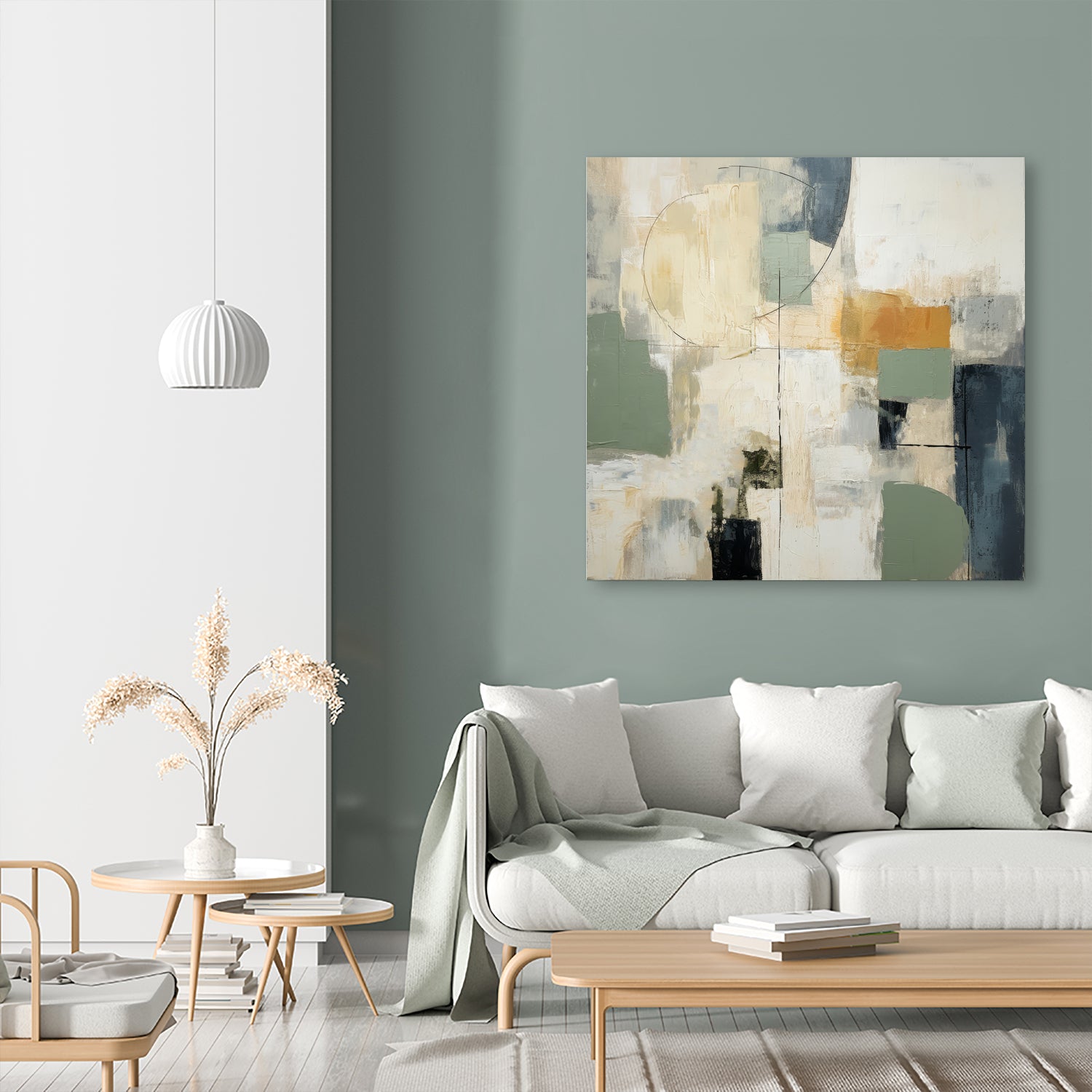 Green Spectrum II by Irena Orlov on GIANT ART - abstract