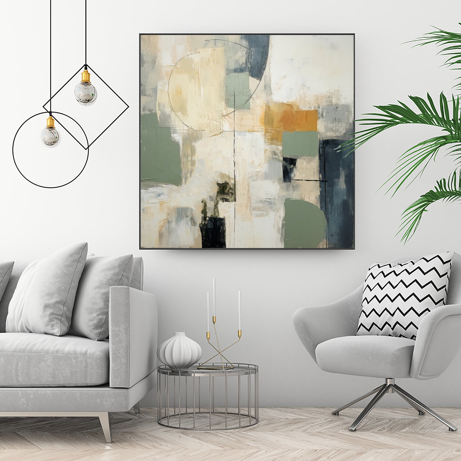 Green Spectrum II by Irena Orlov on GIANT ART - abstract