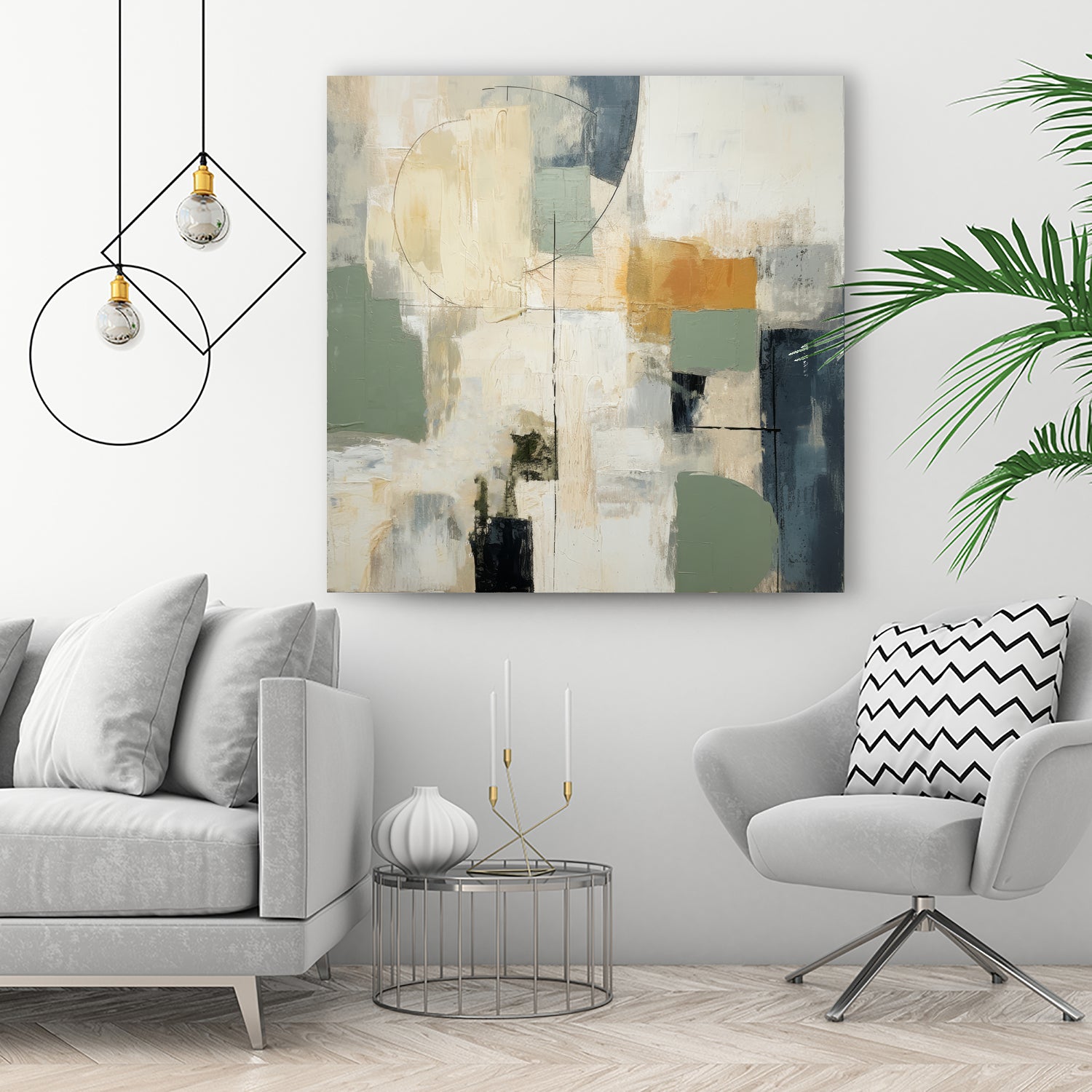 Green Spectrum II by Irena Orlov on GIANT ART - abstract