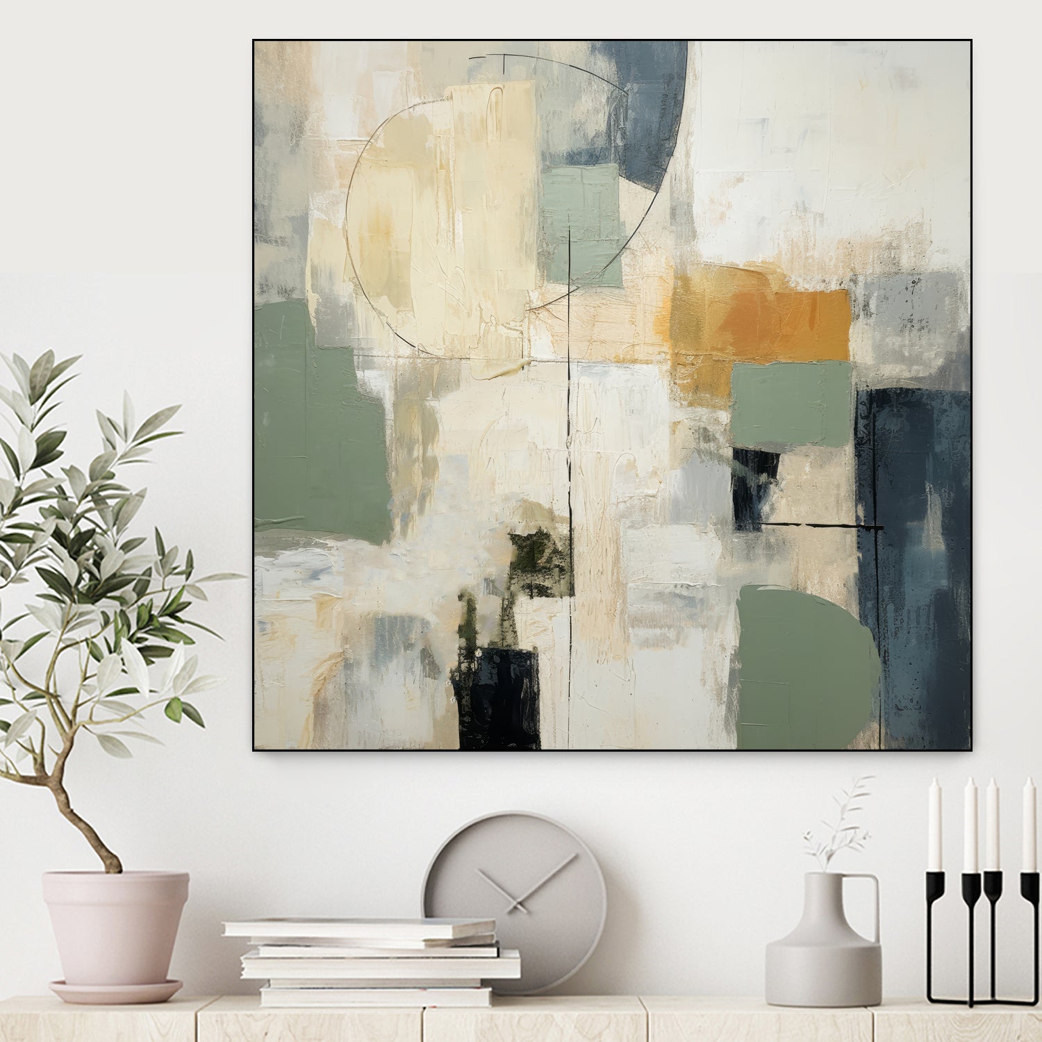 Green Spectrum II by Irena Orlov on GIANT ART - abstract