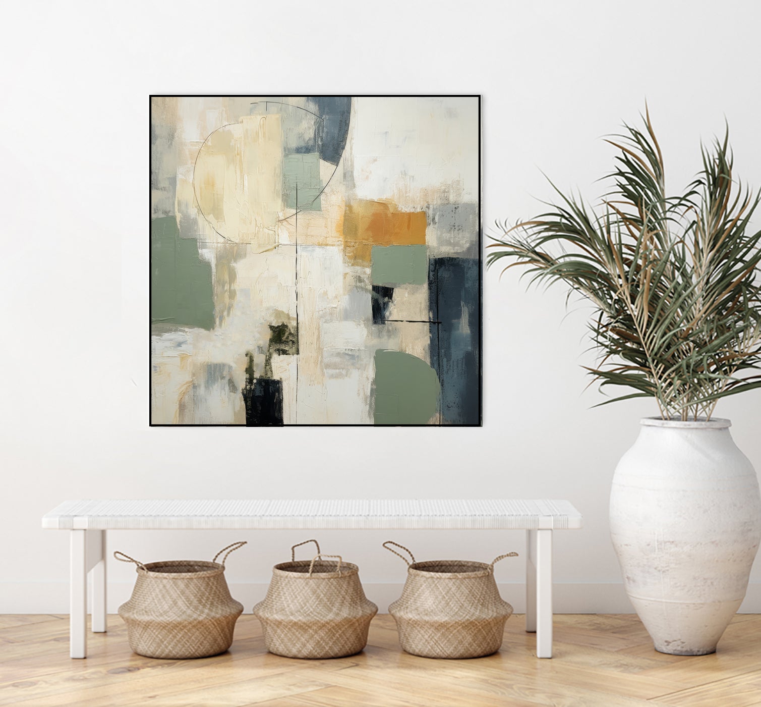 Green Spectrum II by Irena Orlov on GIANT ART - abstract