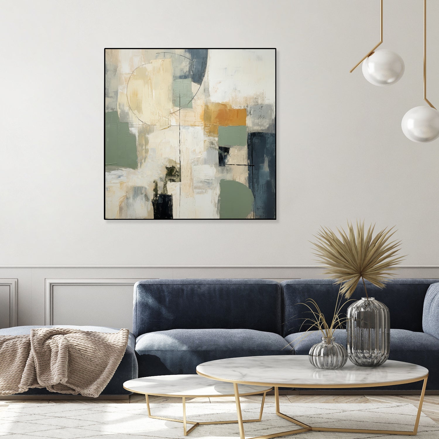 Green Spectrum II by Irena Orlov on GIANT ART - abstract