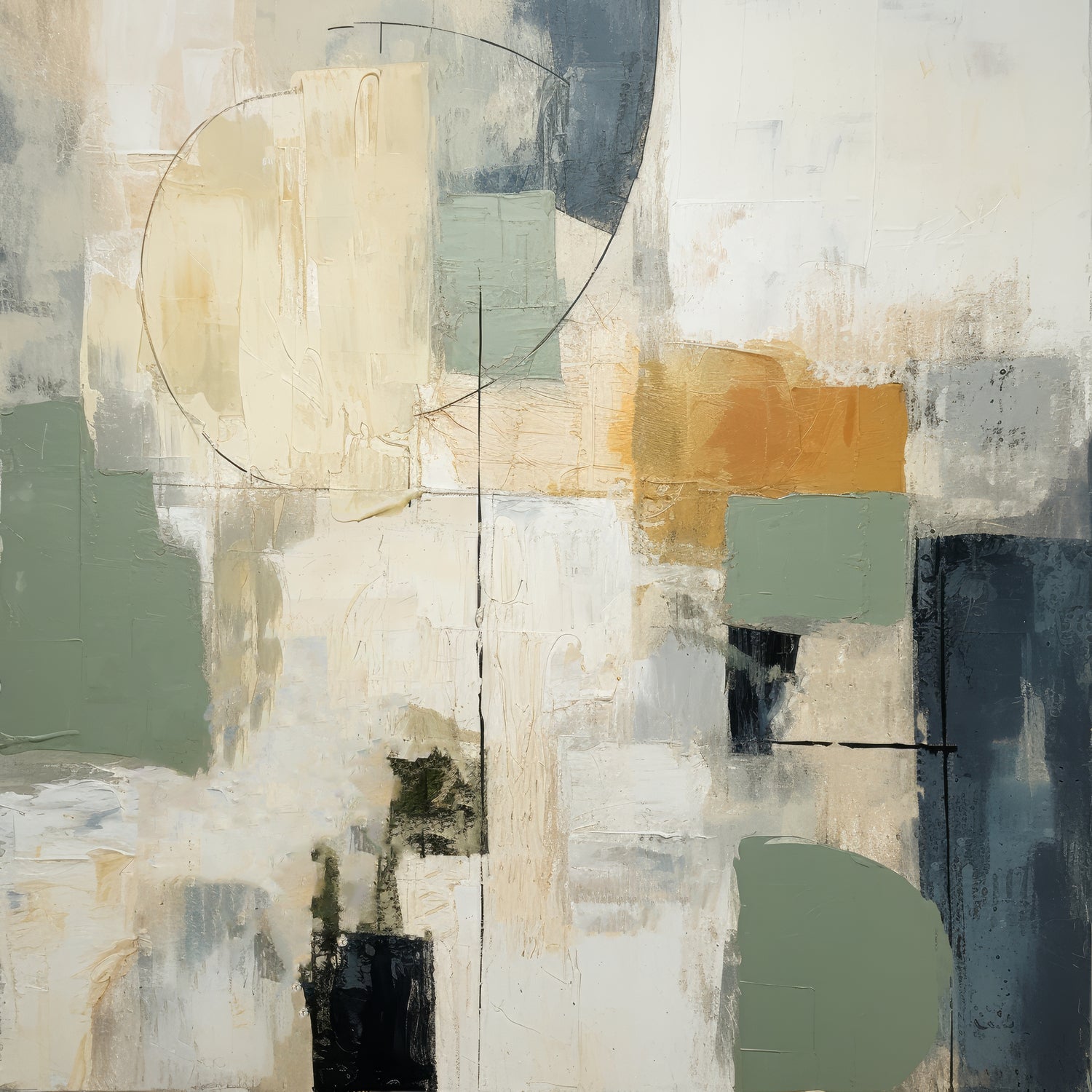 Green Spectrum II by Irena Orlov on GIANT ART - abstract