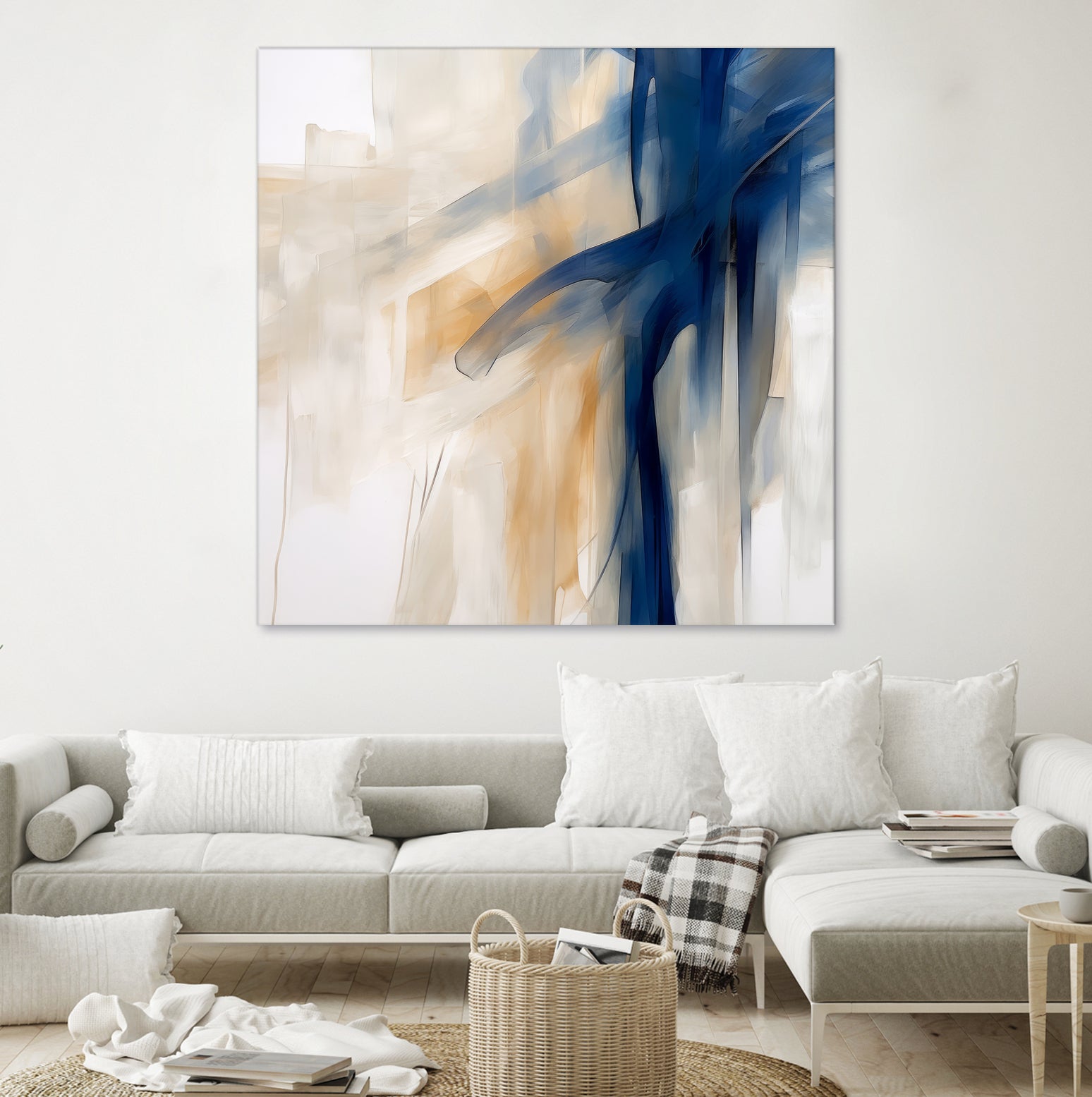 Blue Splash Dance by Irena Orlov on GIANT ART - abstract