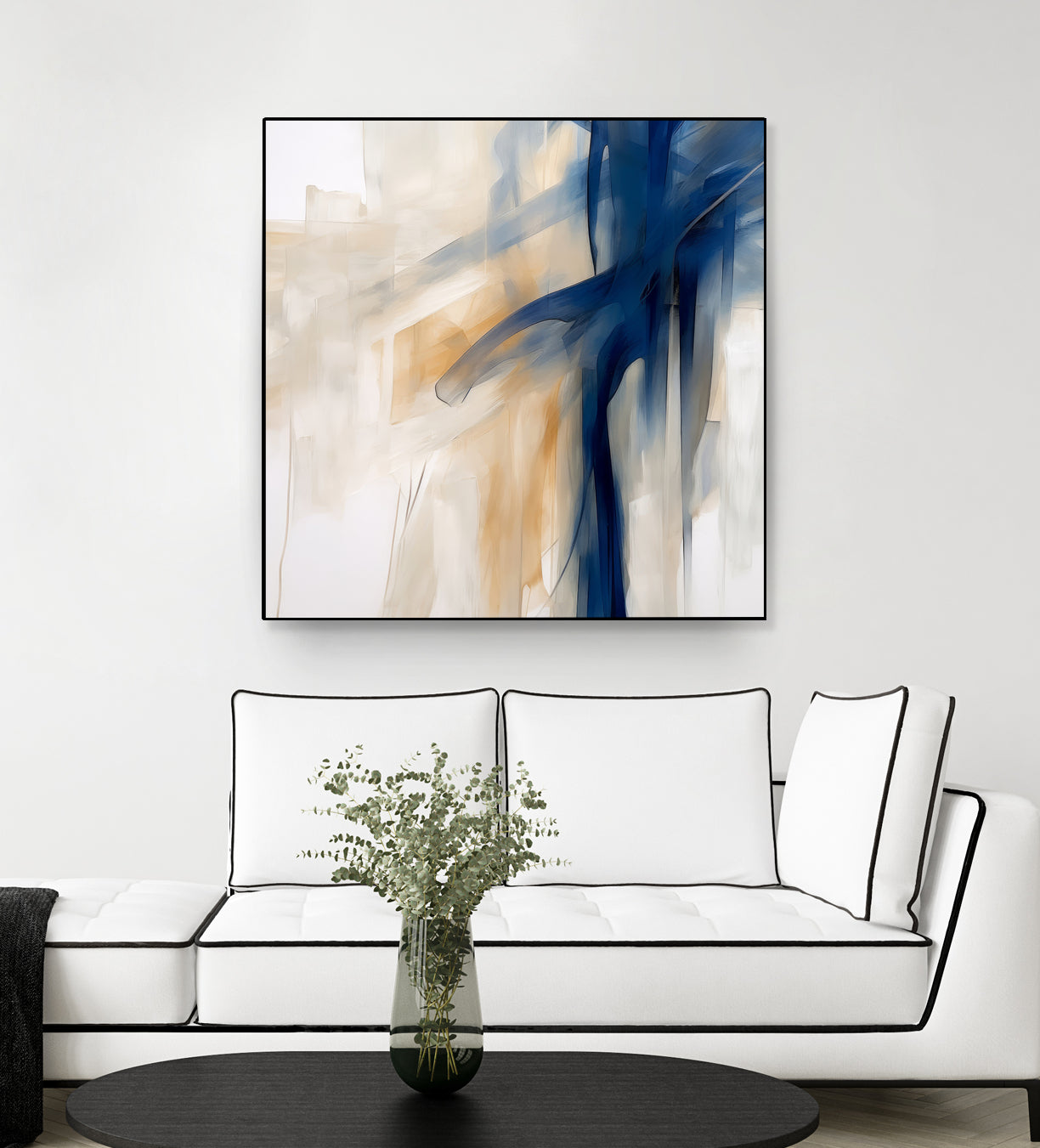 Blue Splash Dance by Irena Orlov on GIANT ART - abstract