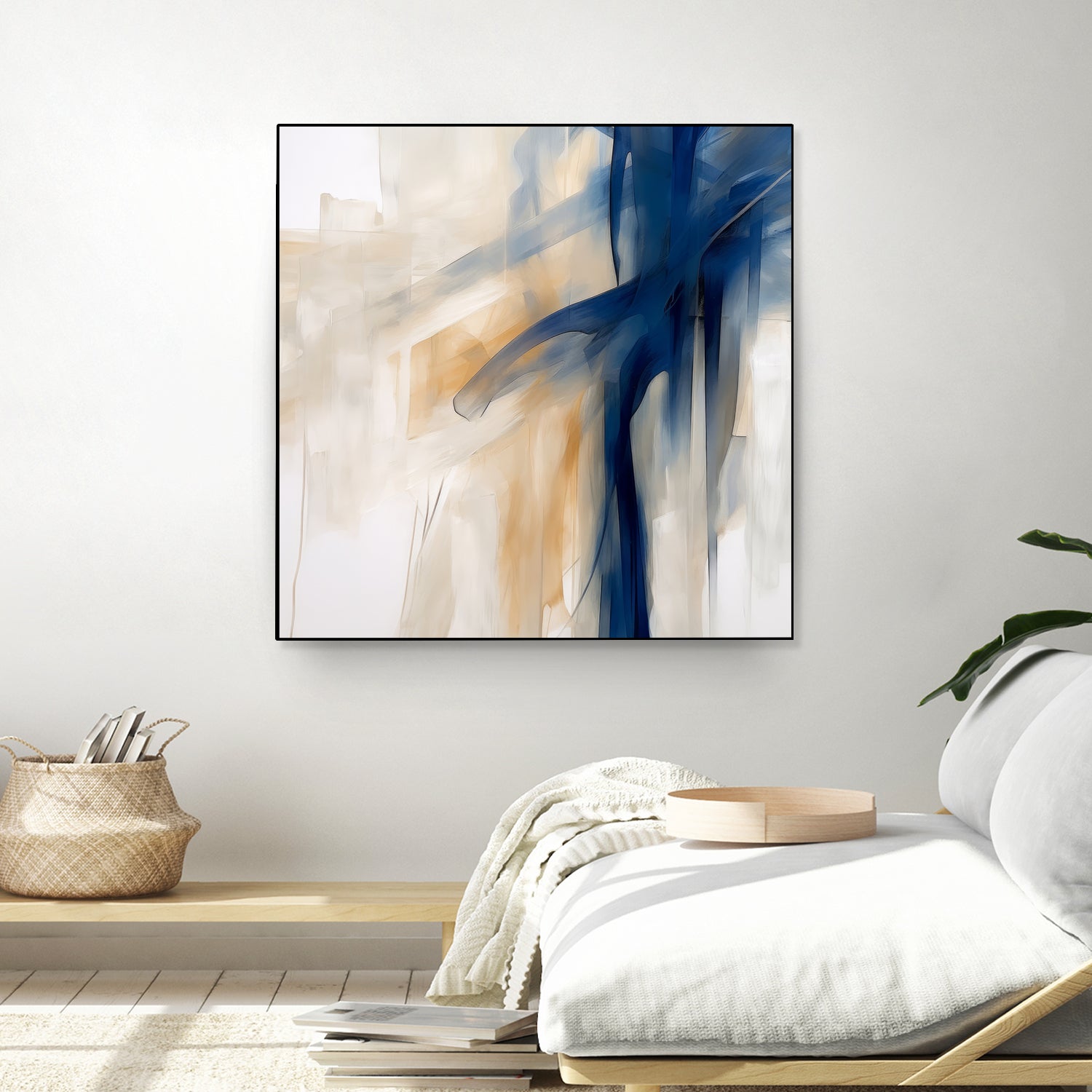 Blue Splash Dance by Irena Orlov on GIANT ART - abstract