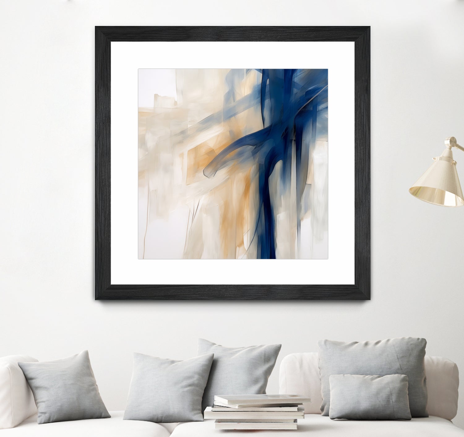 Blue Splash Dance by Irena Orlov on GIANT ART - abstract
