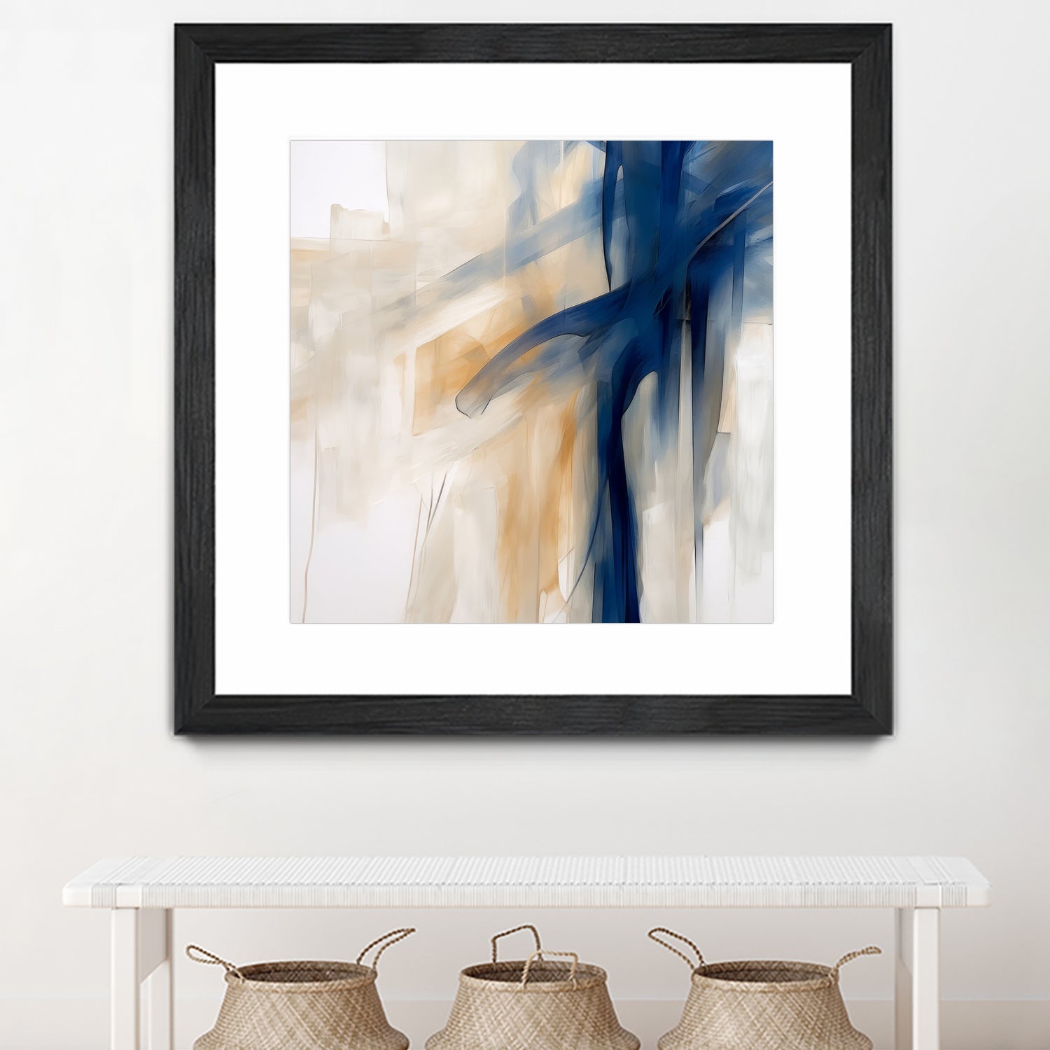 Blue Splash Dance by Irena Orlov on GIANT ART - abstract
