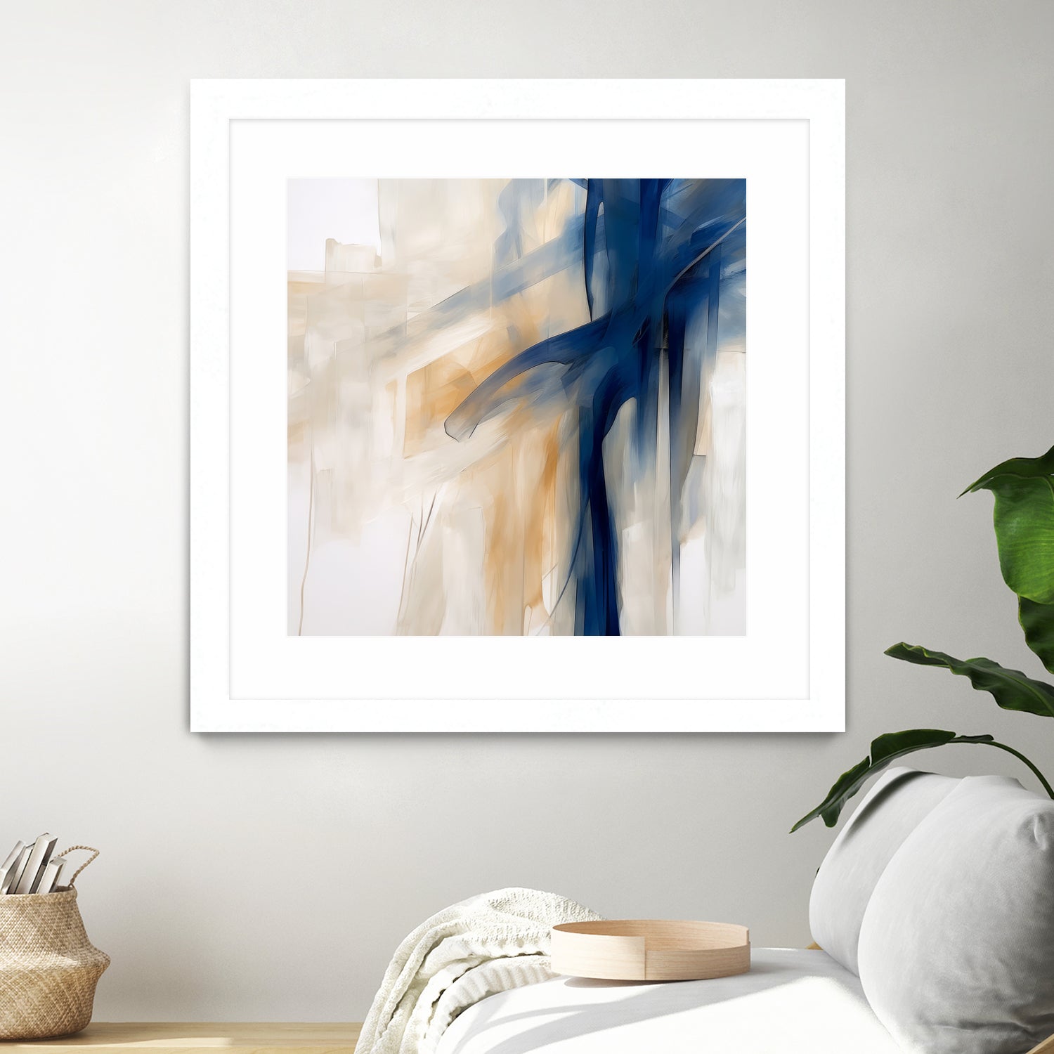 Blue Splash Dance by Irena Orlov on GIANT ART - abstract