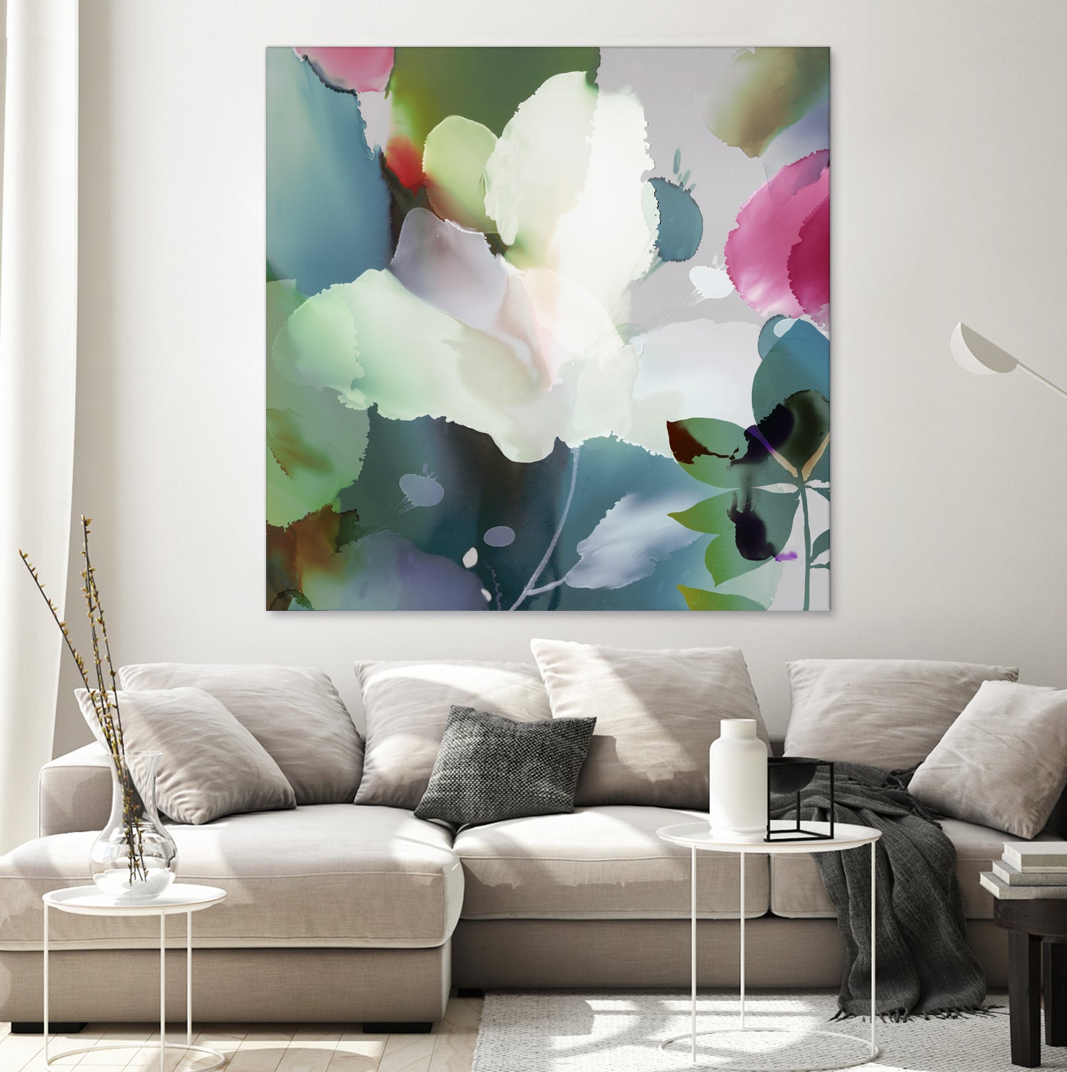 Early Spring Bloom I by PI Studio 2022 on GIANT ART - pink botanical flowers