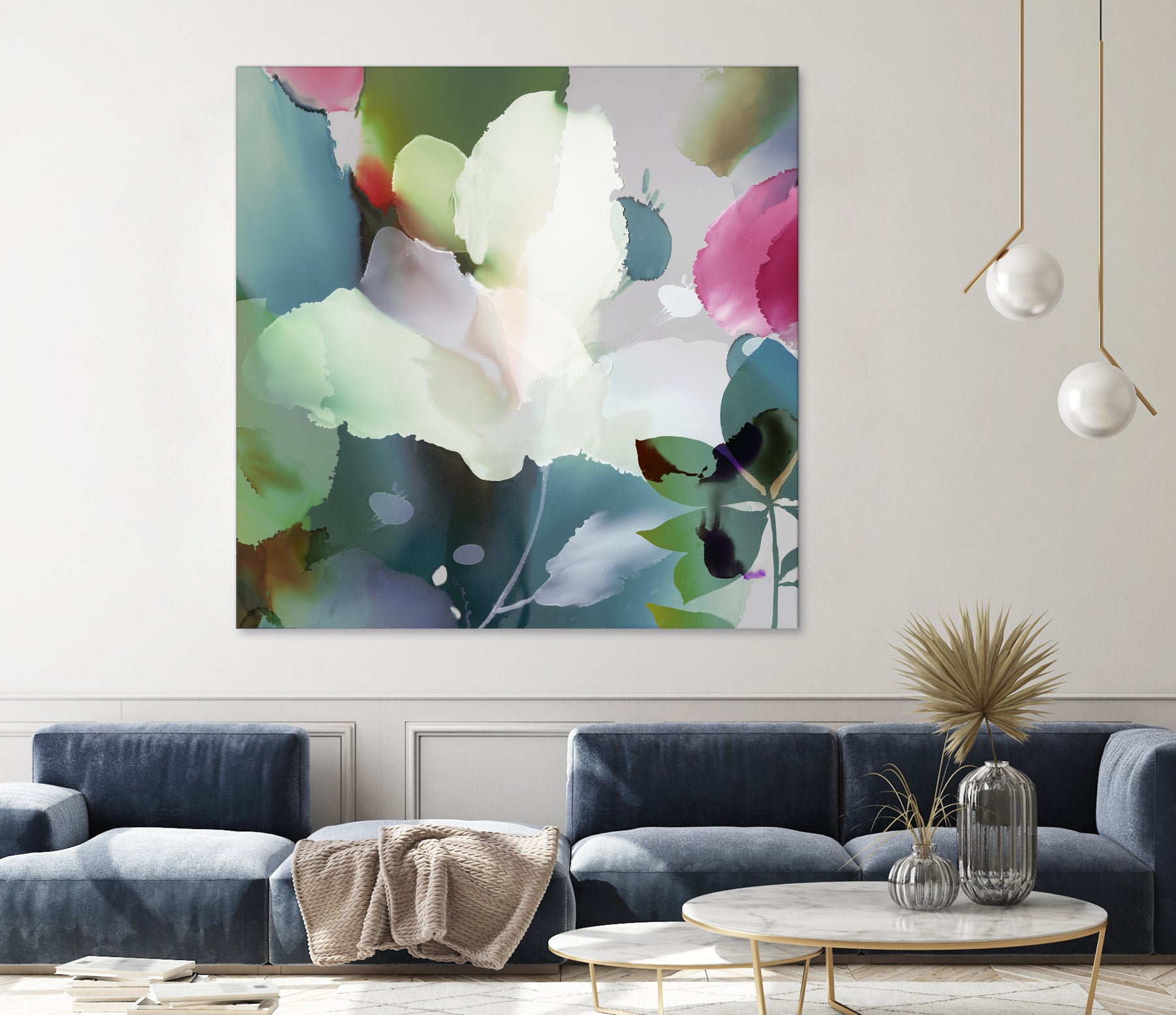 Early Spring Bloom I by PI Studio 2022 on GIANT ART - pink botanical flowers