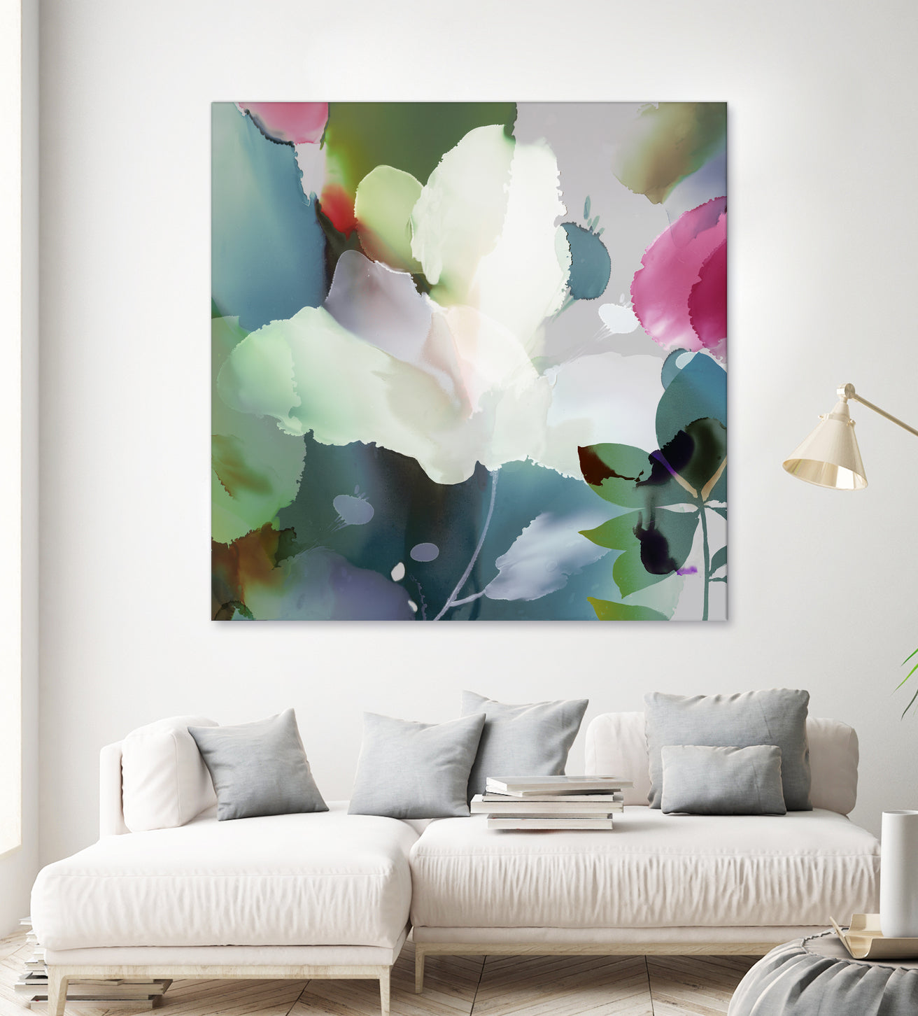 Early Spring Bloom I by PI Studio 2022 on GIANT ART - pink botanical flowers