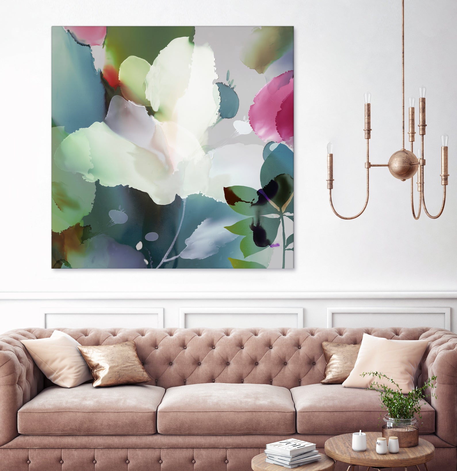 Early Spring Bloom I by PI Studio 2022 on GIANT ART - pink botanical flowers