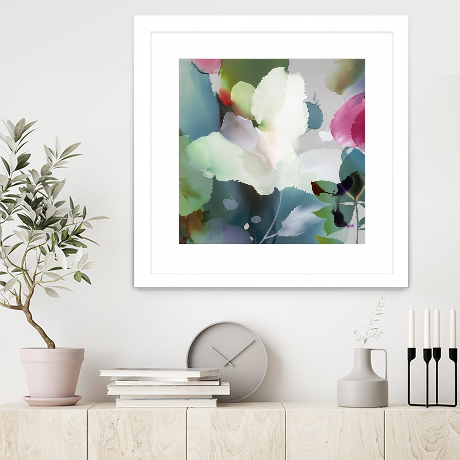 Early Spring Bloom I by PI Studio 2022 on GIANT ART - pink botanical flowers