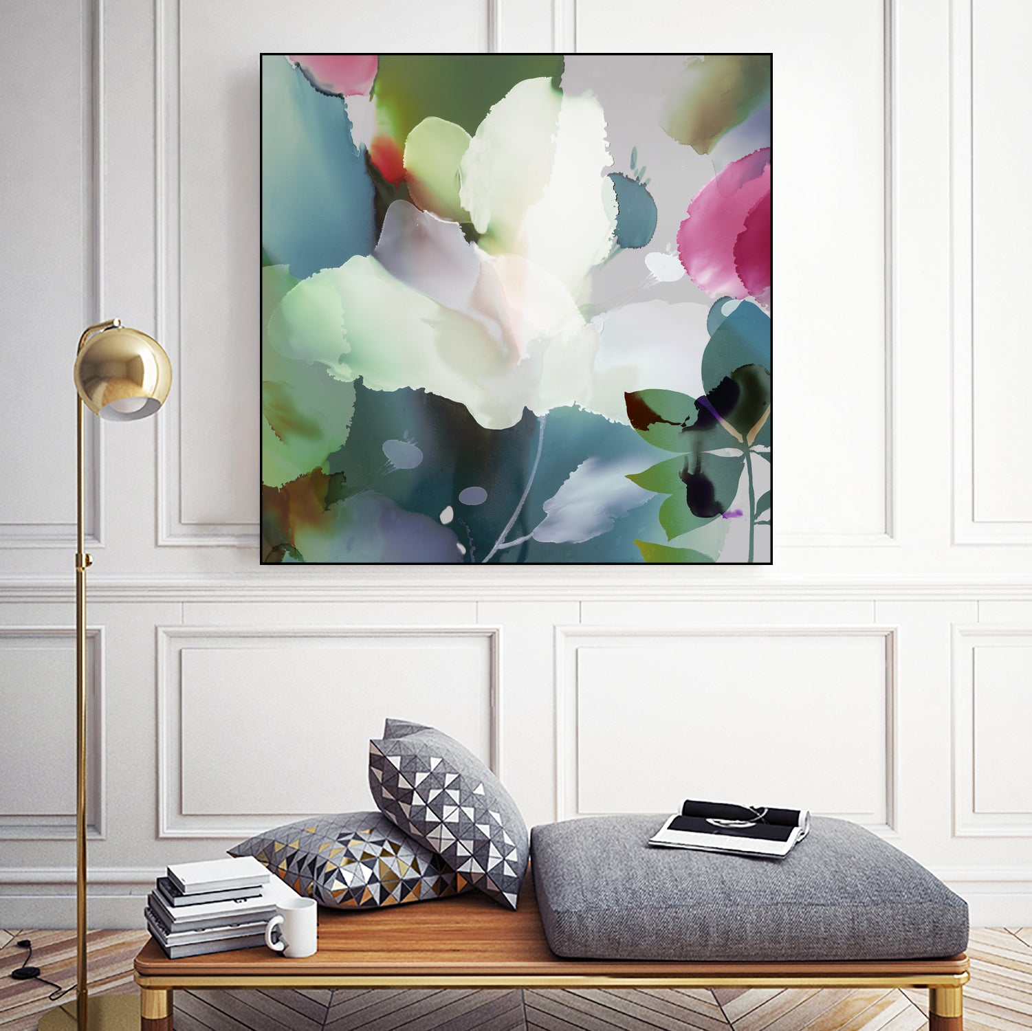 Early Spring Bloom I by PI Studio 2022 on GIANT ART - pink botanical flowers