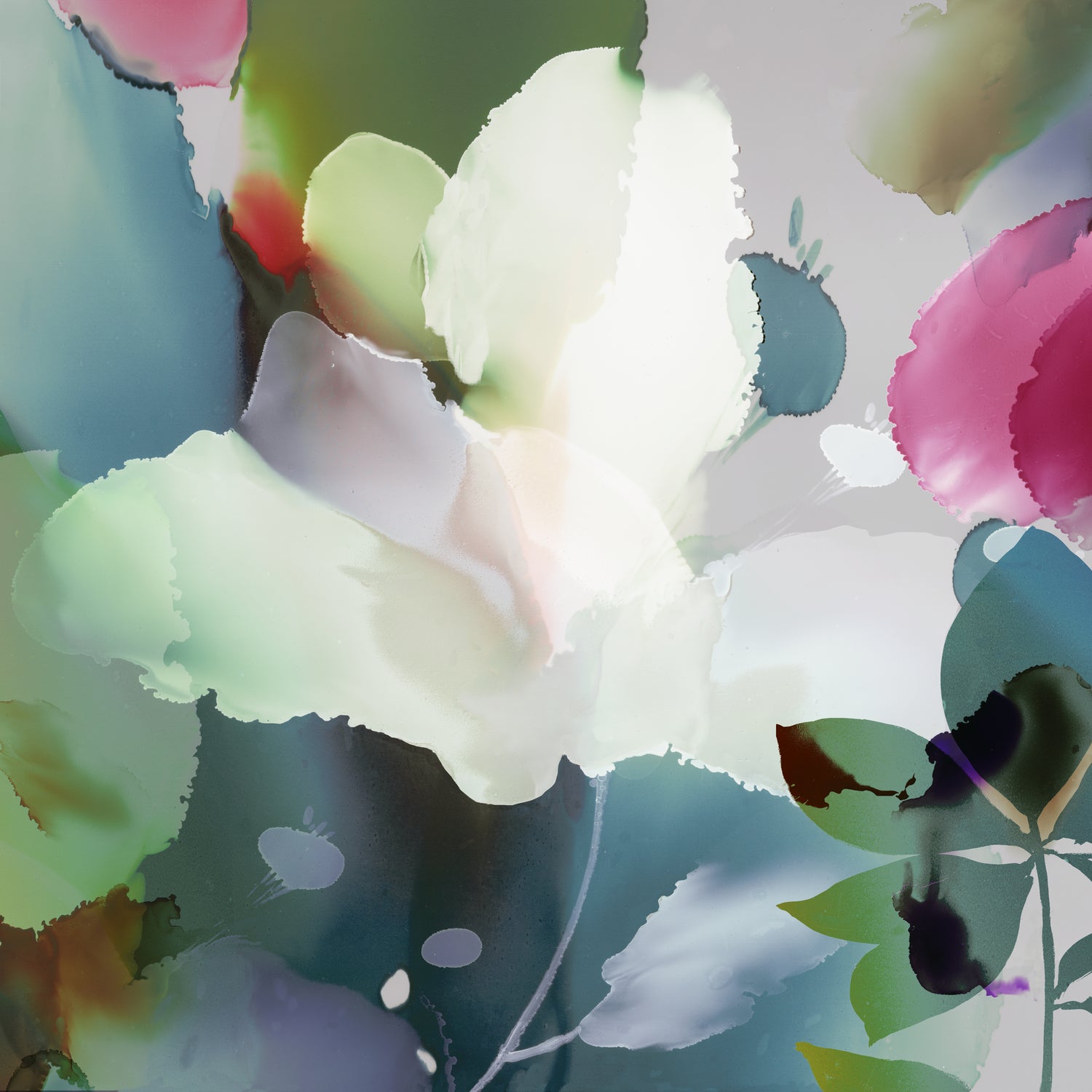 Early Spring Bloom I by PI Studio 2022 on GIANT ART - pink botanical flowers