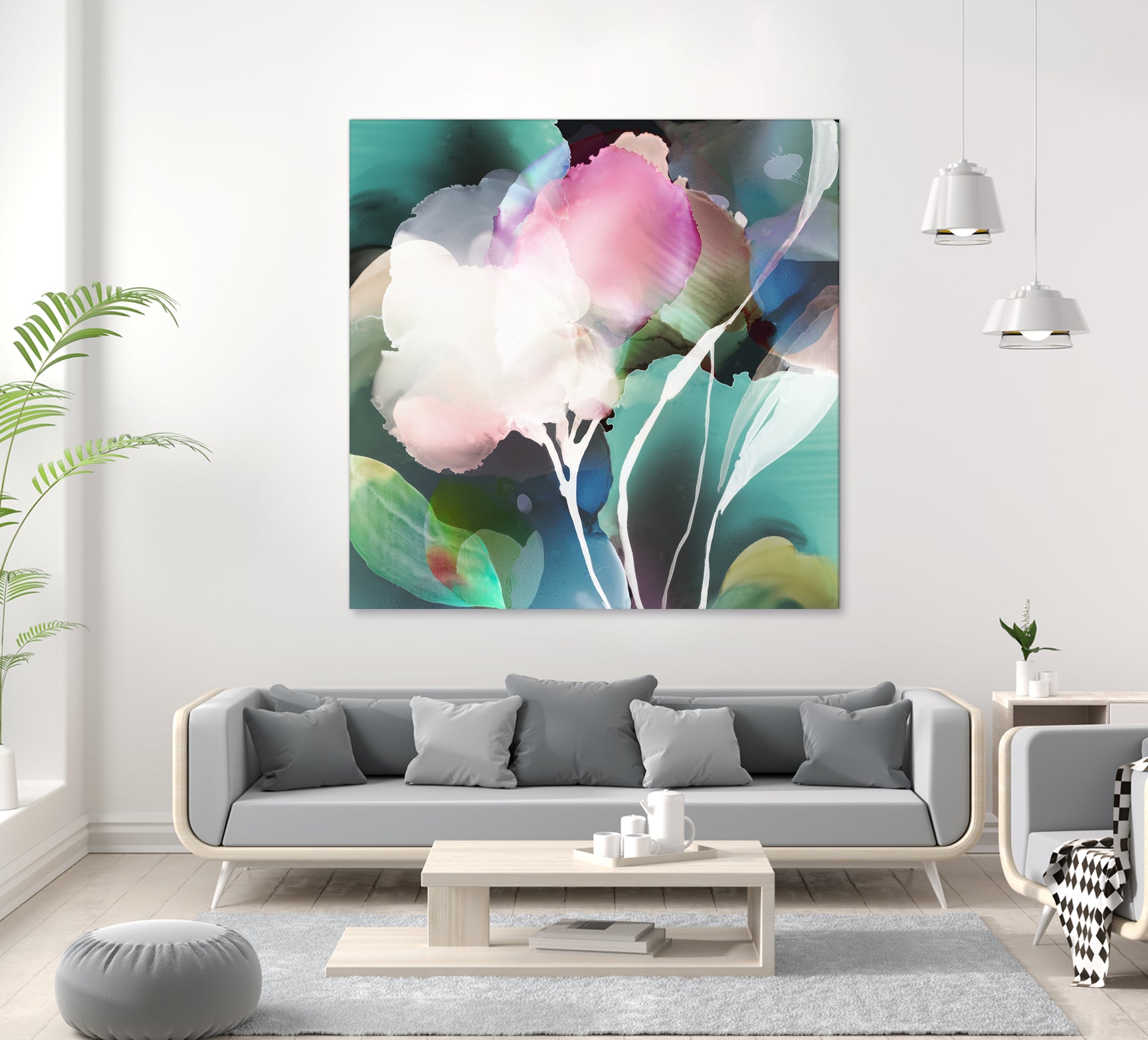 Early Spring Bloom II by PI Studio 2022 on GIANT ART - pink botanical flower