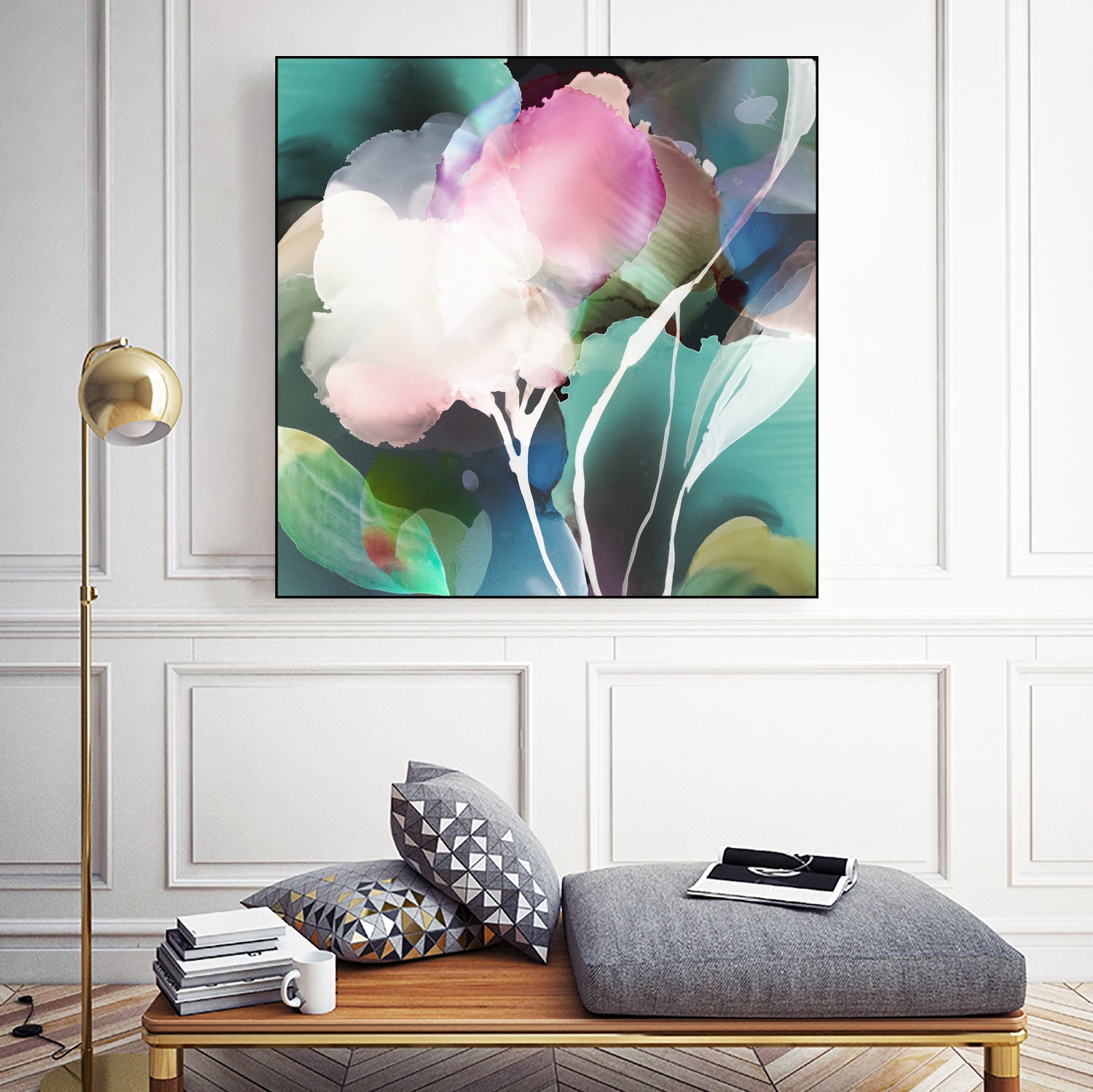Early Spring Bloom II by PI Studio 2022 on GIANT ART - pink botanical flower