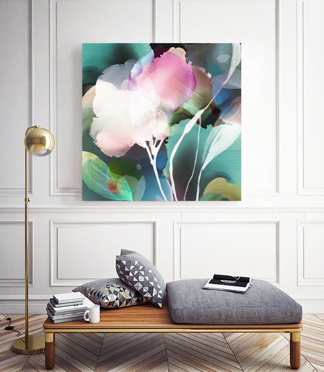 Early Spring Bloom II by PI Studio 2022 on GIANT ART - pink botanical flower