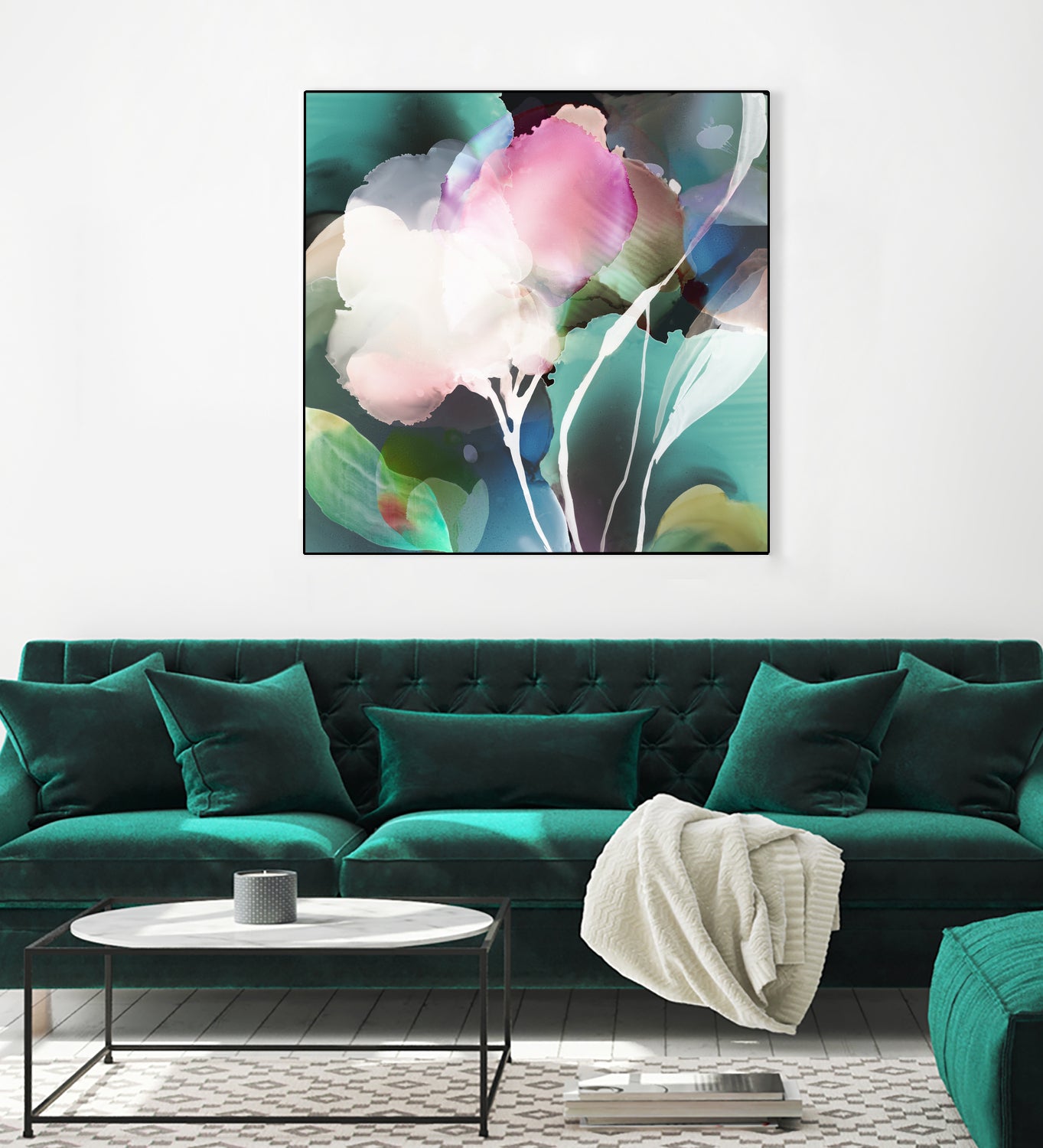 Early Spring Bloom II by PI Studio 2022 on GIANT ART - pink botanical flower