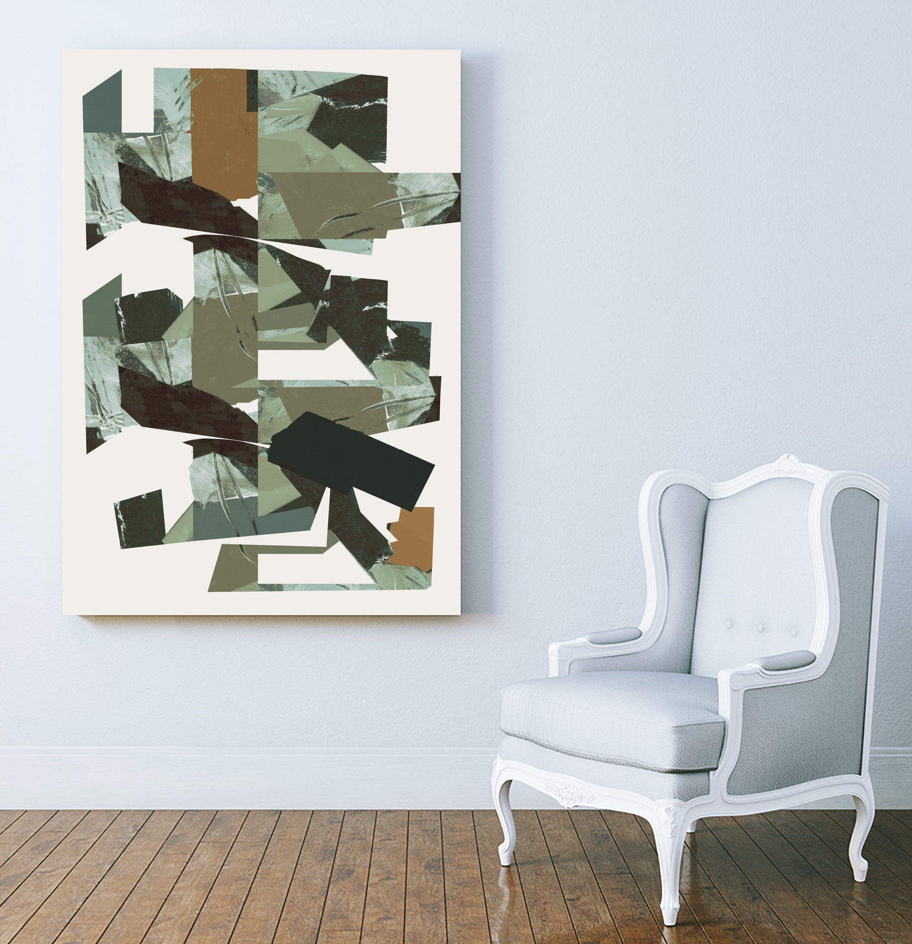 Green Endeavour III by cartissi on GIANT ART - abstract