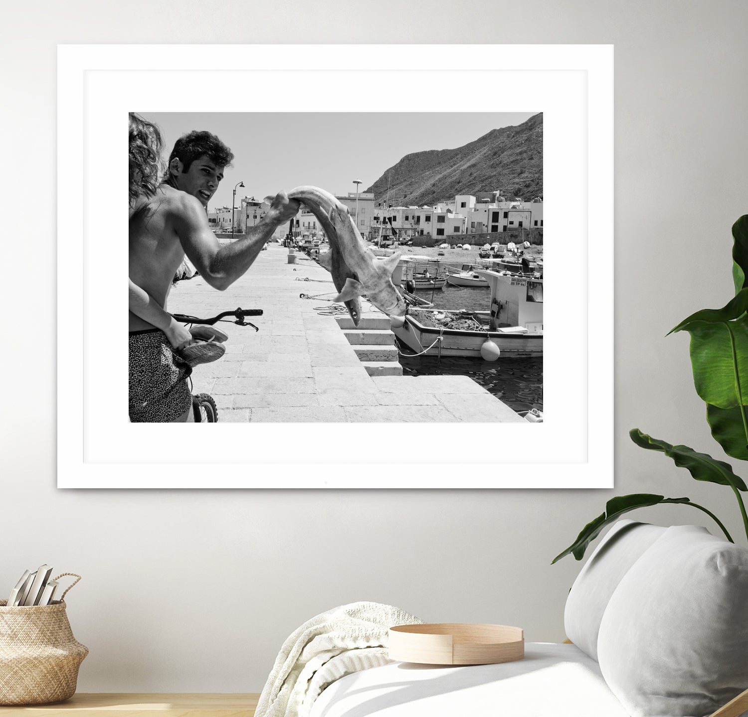 The shark is mine! by Lorenzo Grifantini on GIANT ART - street grifantini