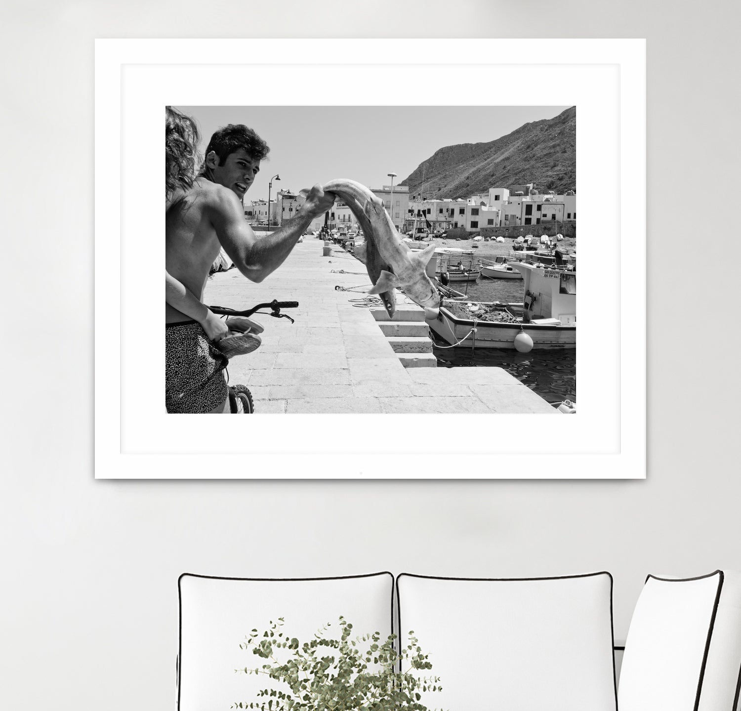 The shark is mine! by Lorenzo Grifantini on GIANT ART - street grifantini