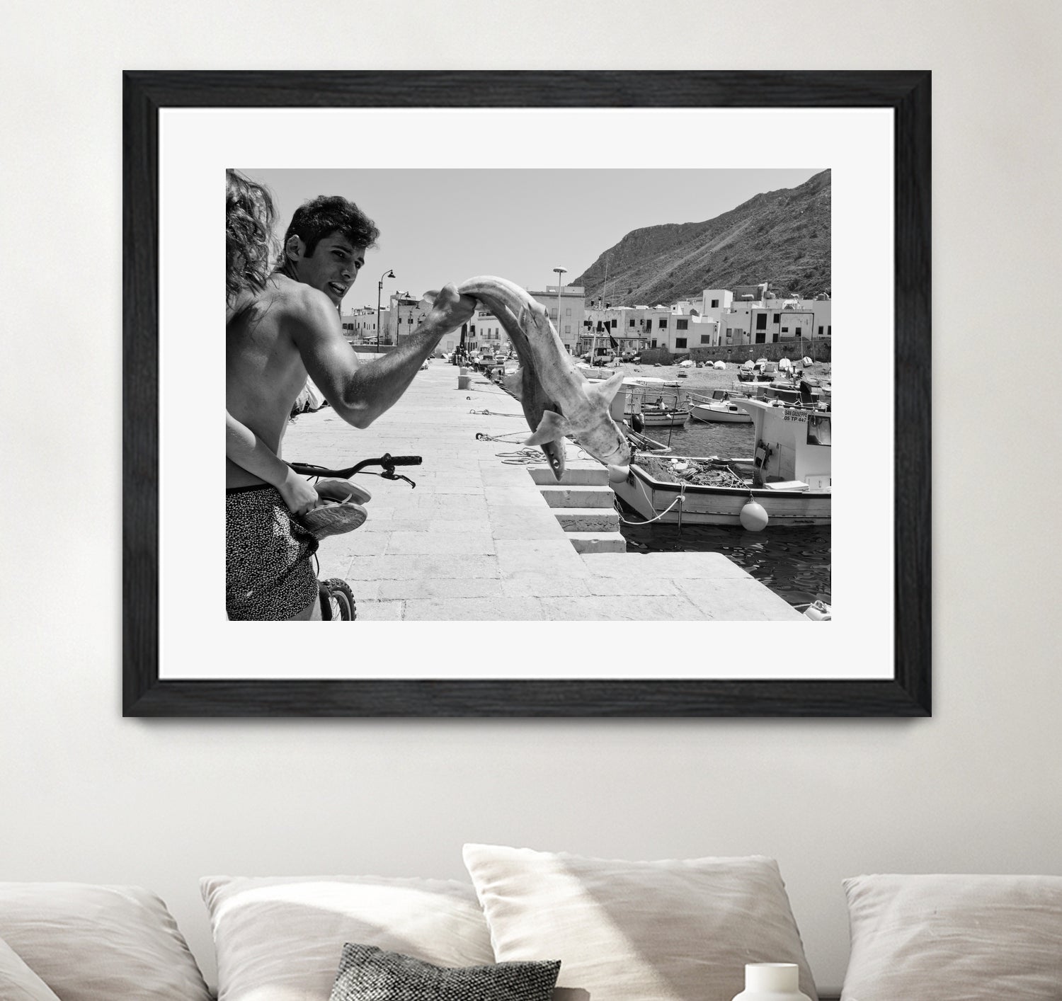 The shark is mine! by Lorenzo Grifantini on GIANT ART - street grifantini