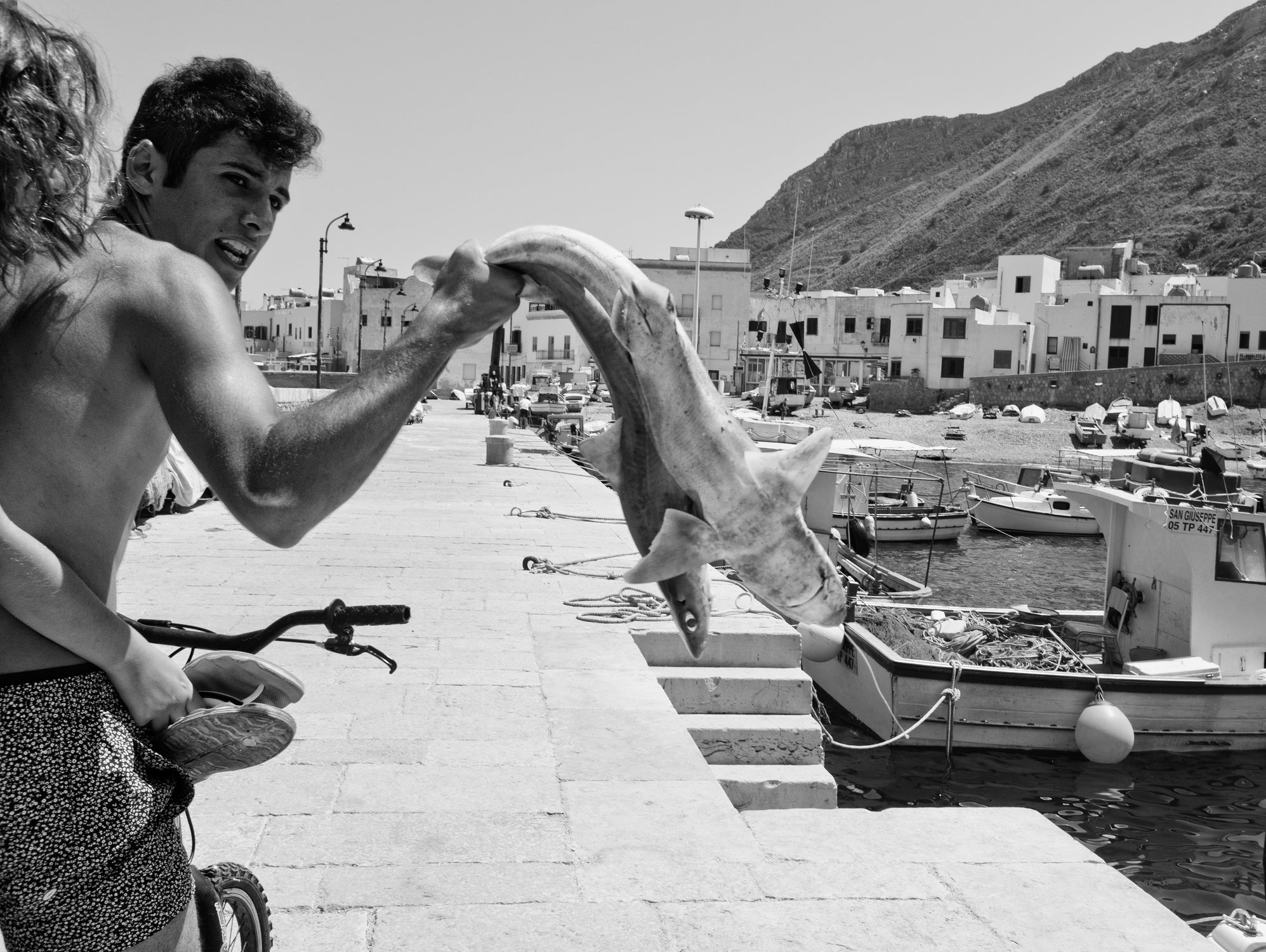 The shark is mine! by Lorenzo Grifantini on GIANT ART - street grifantini