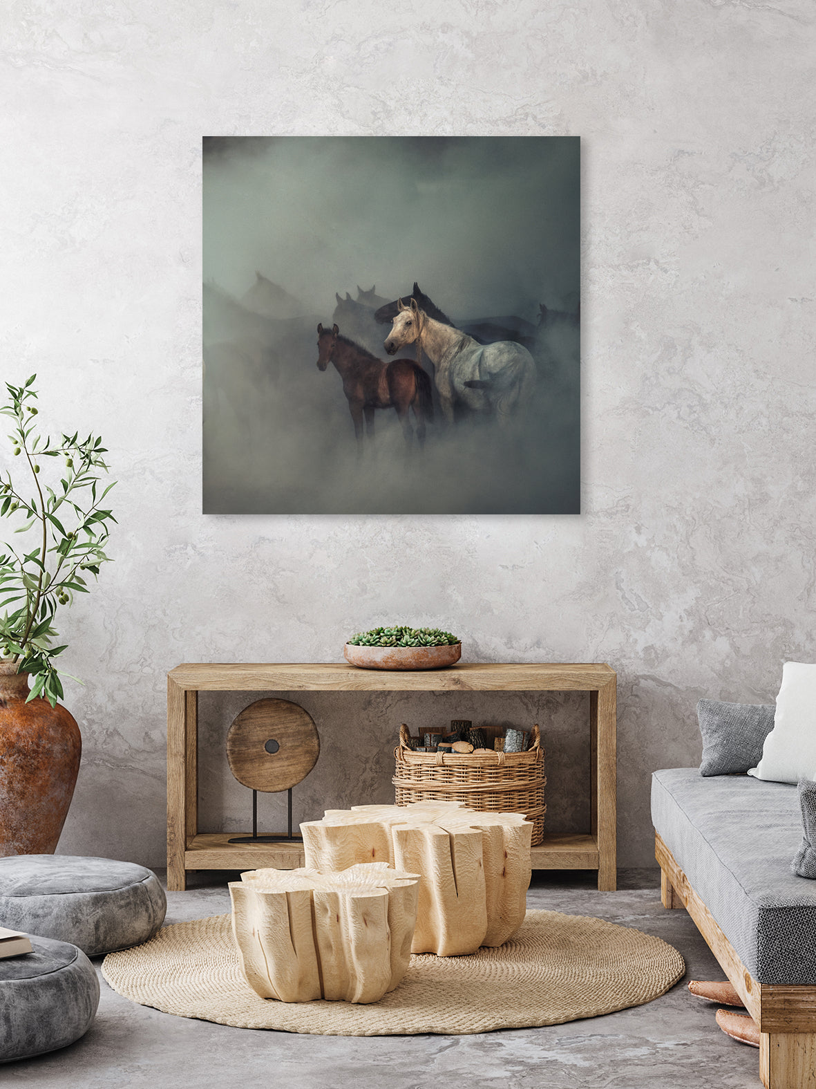 The lost horses by Huseyin on GIANT ART - animals horse