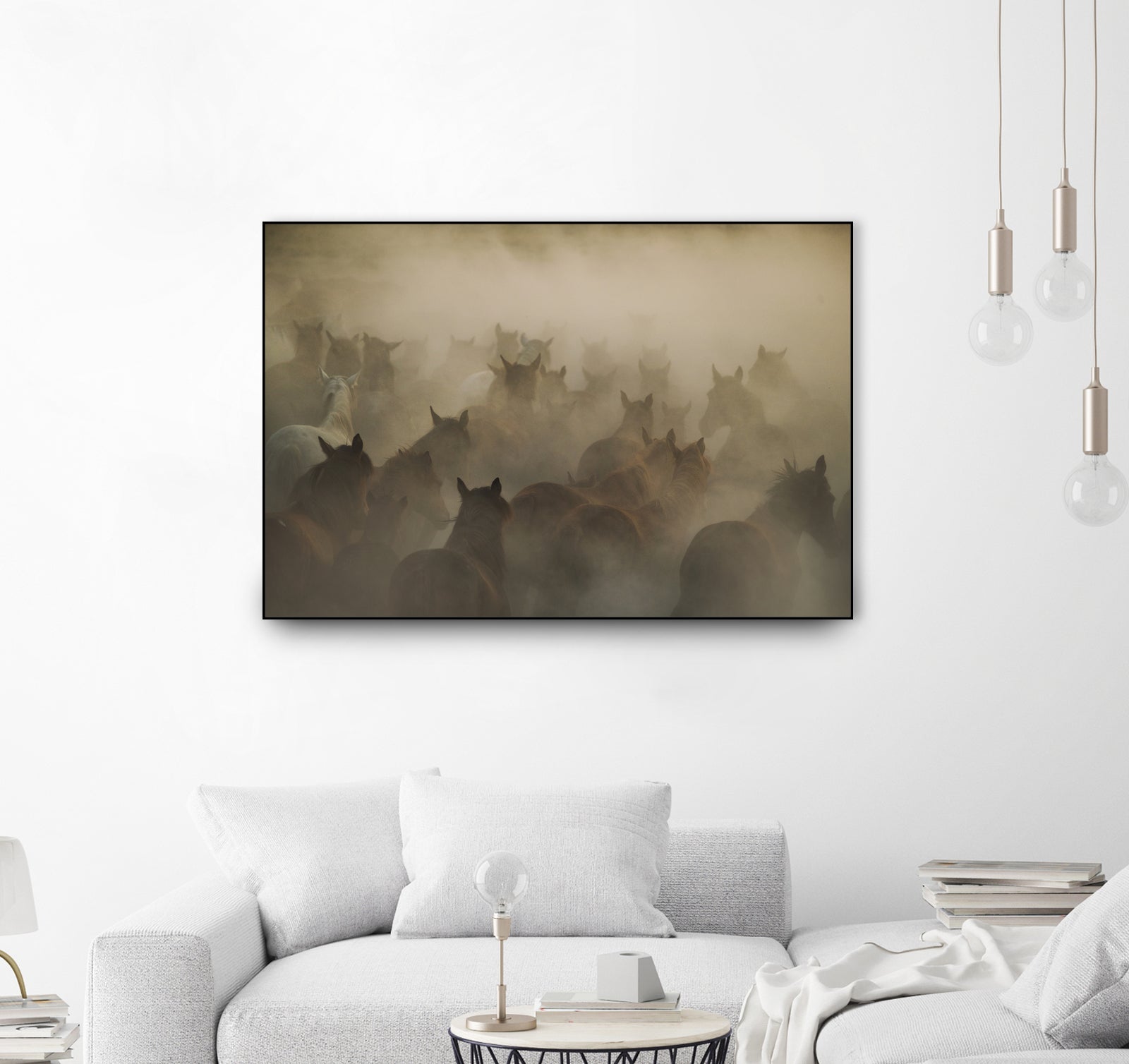 in dust by Huseyin on GIANT ART - photography horses