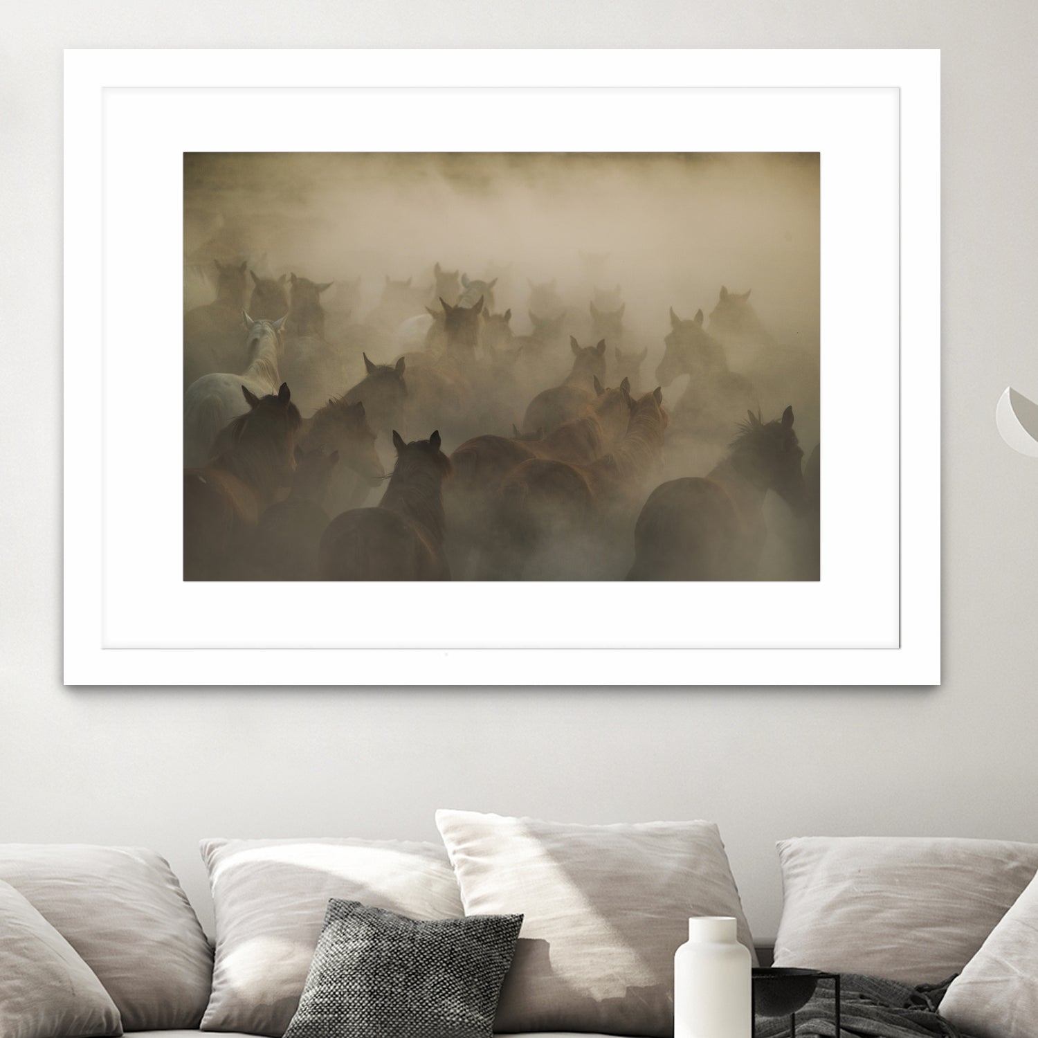 in dust by Huseyin on GIANT ART - photography horses