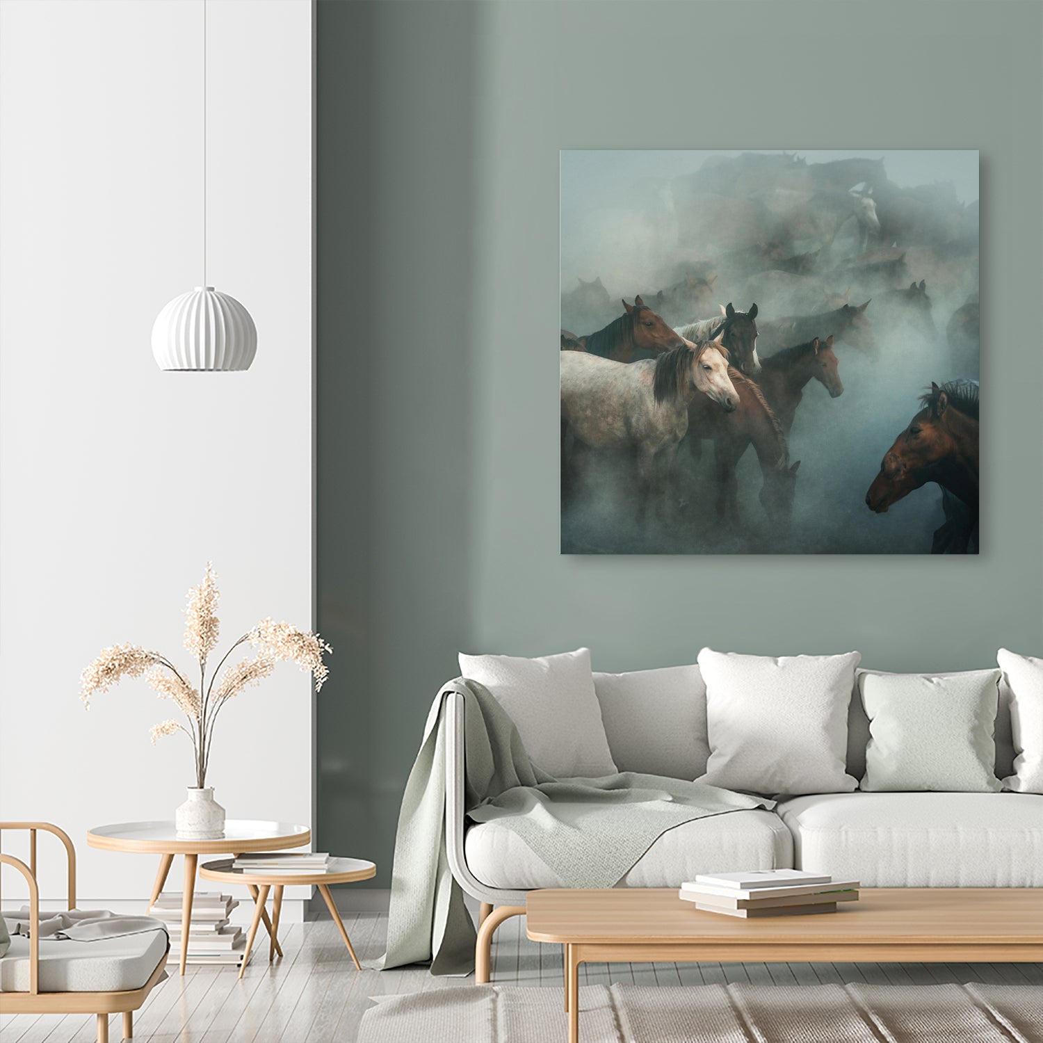 lost horses by Huseyin on GIANT ART - animals horses